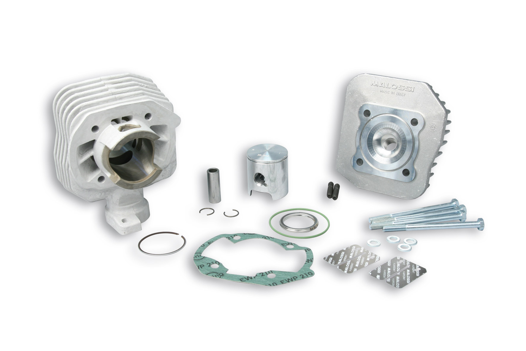 Malossi Aluminium cylinder kit D.50 pin D.12 MHR REPLICA Peugeot Speedfight 3 50 2T