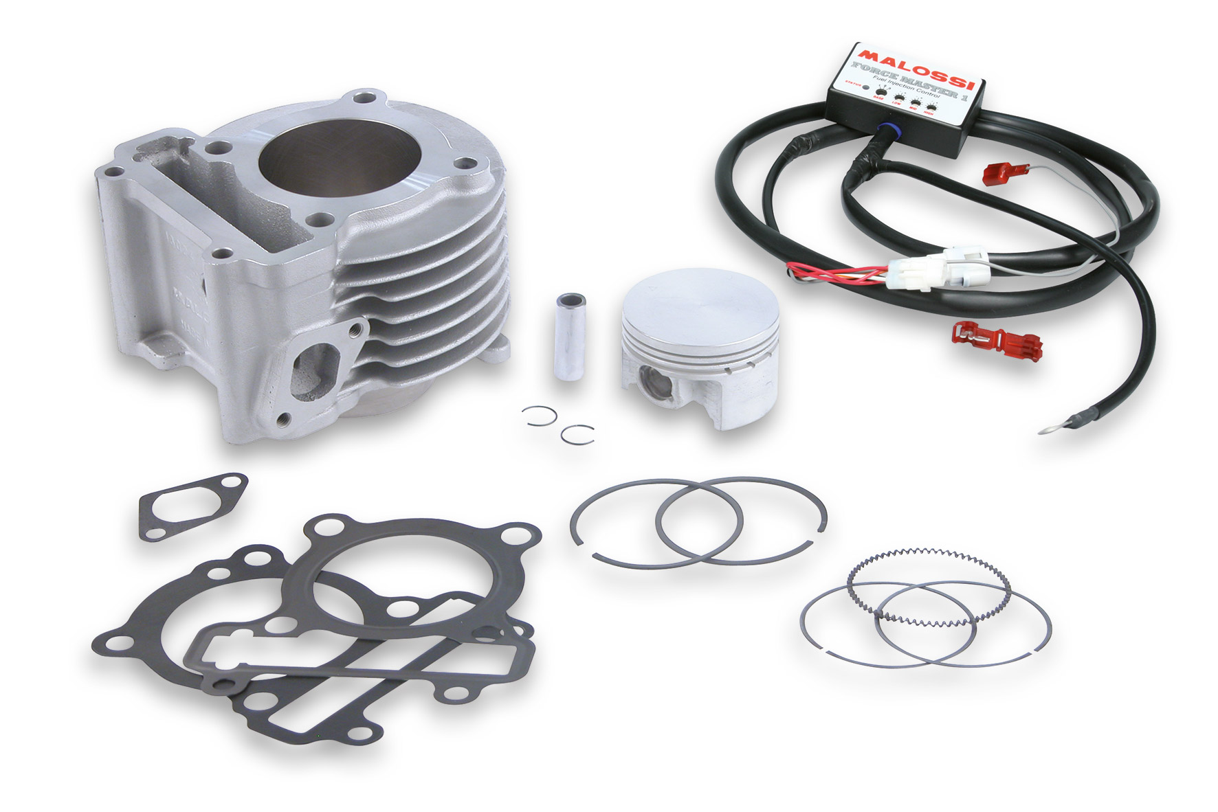 Malossi Complete Cylinder I-TECH 4-stroke D.58 in aluminum MBK X Over 125 e 3 (E3G3E)