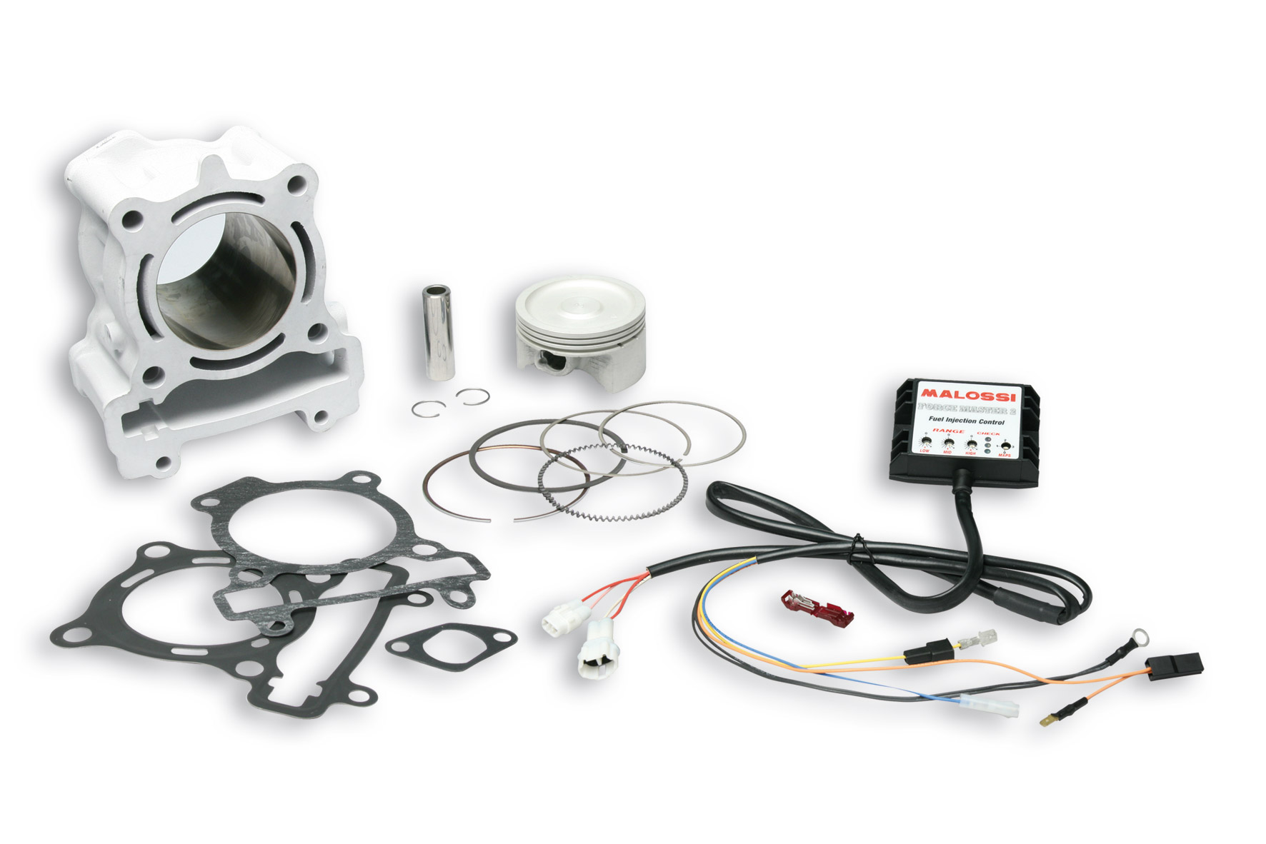 Malossi Complete Cylinder I-TECH 4-stroke D.63 in aluminum Yamaha 135 LC 2011-(T135)