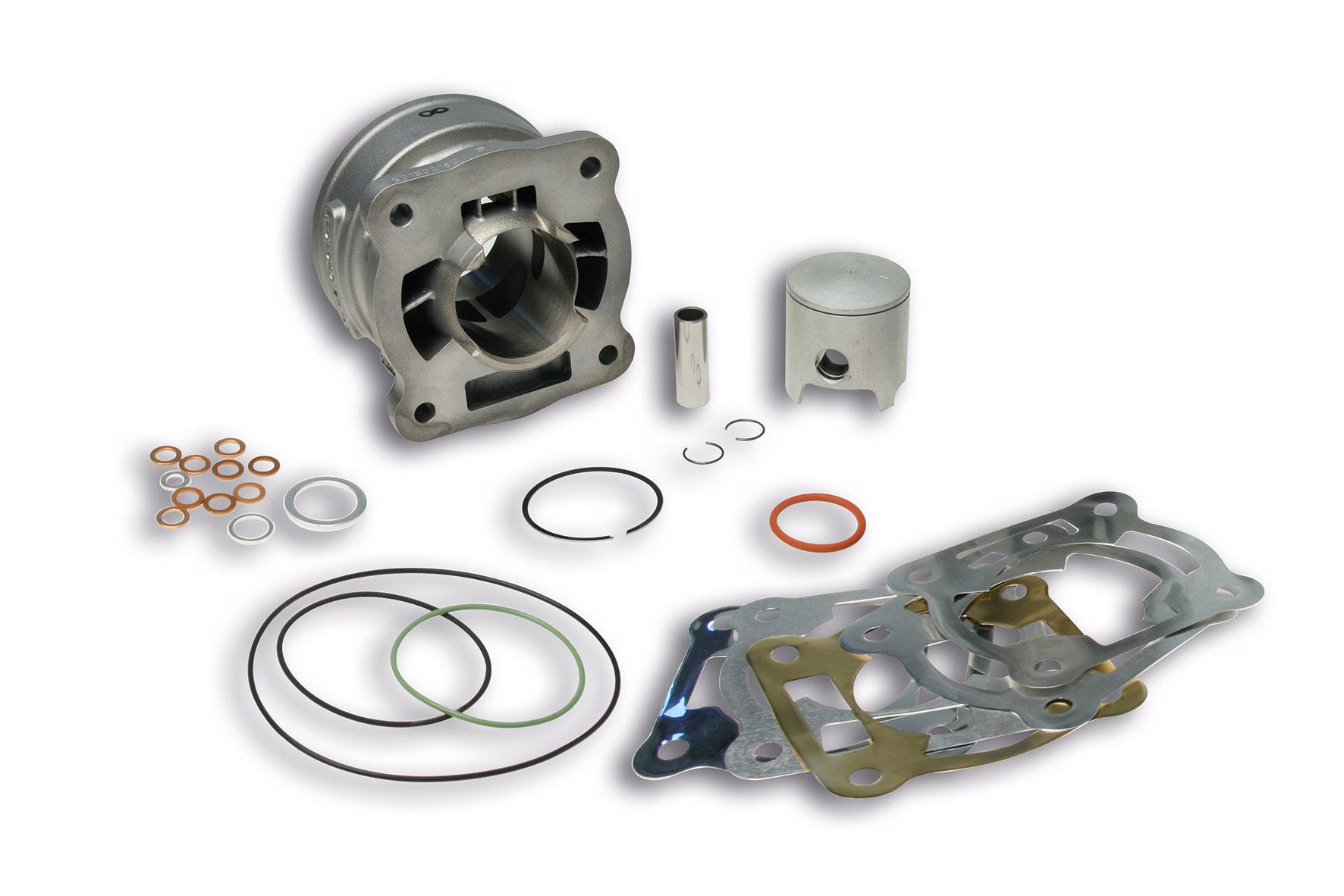 Malossi 3116423 Aluminium cylinder D.47,6 H2O FLANGED MOUNT for modular-head