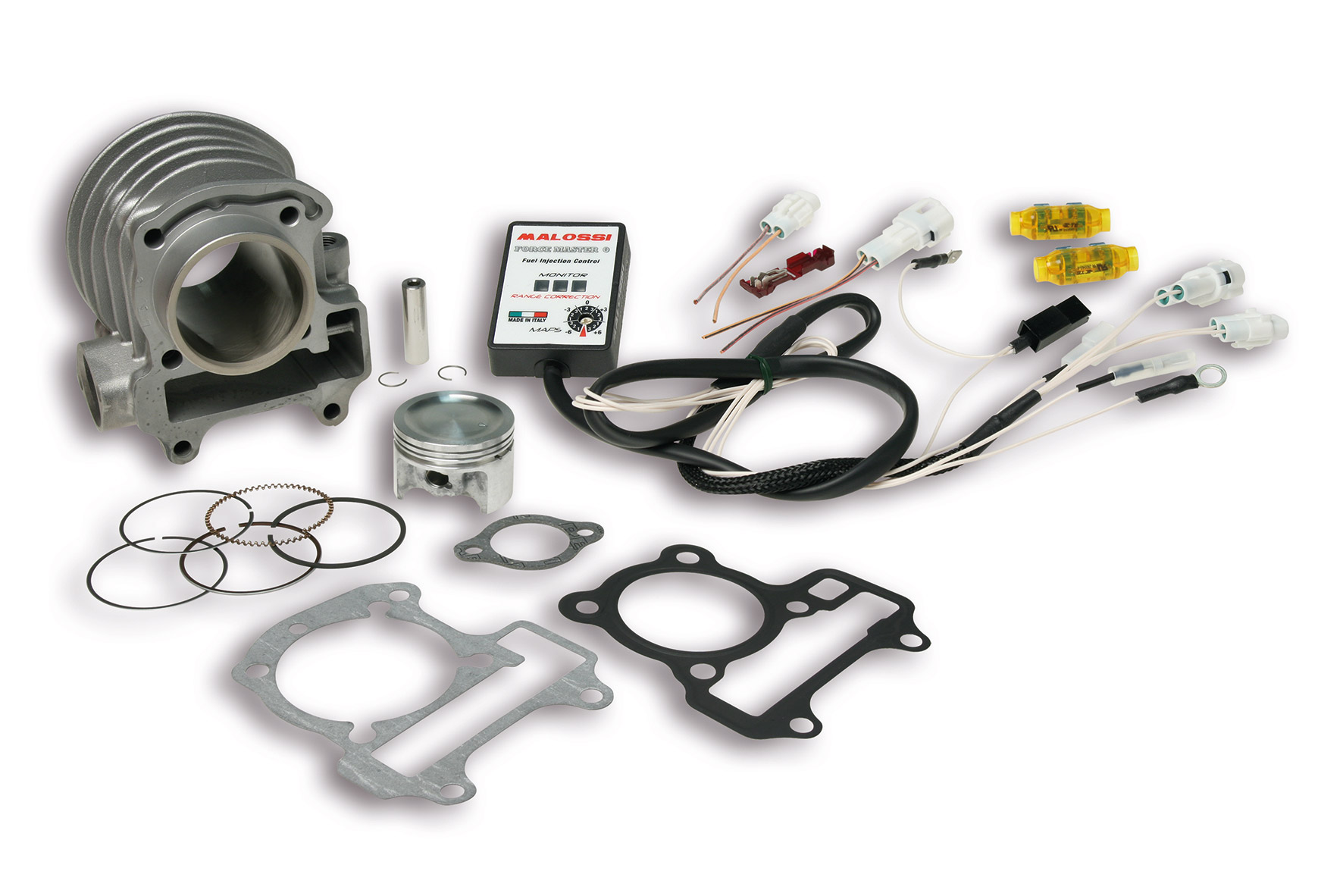 Malossi Complete Cylinder I-TECH 4-stroke D.49 in aluminum Honda Vision 50 e 3 2010-2012 (AF72E)