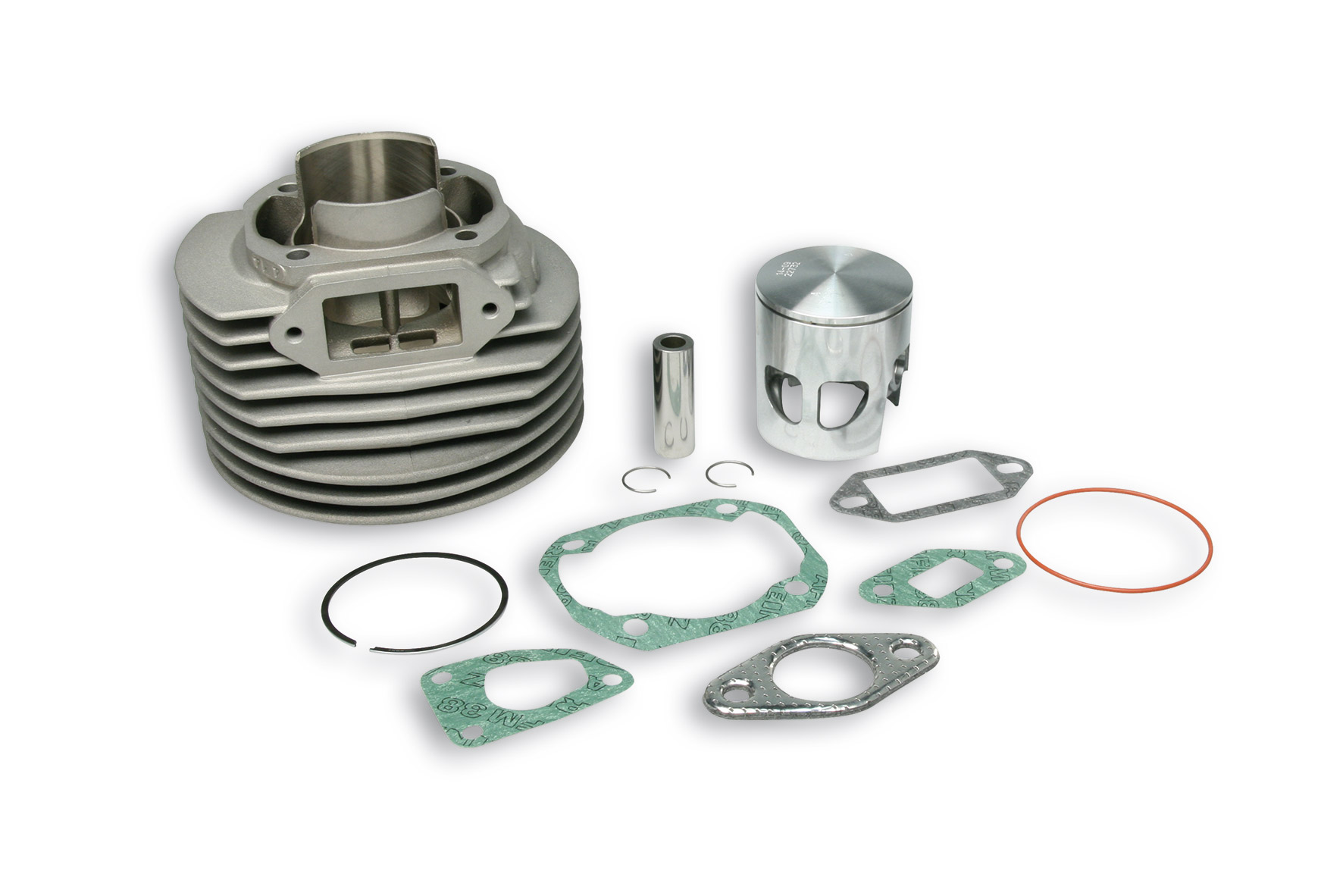 Malossi Aluminium cylinder D57,5 pin D15 MHR Vespa ET3 Primavera 125cc, Vespa ETS 125cc Vespa PK 125