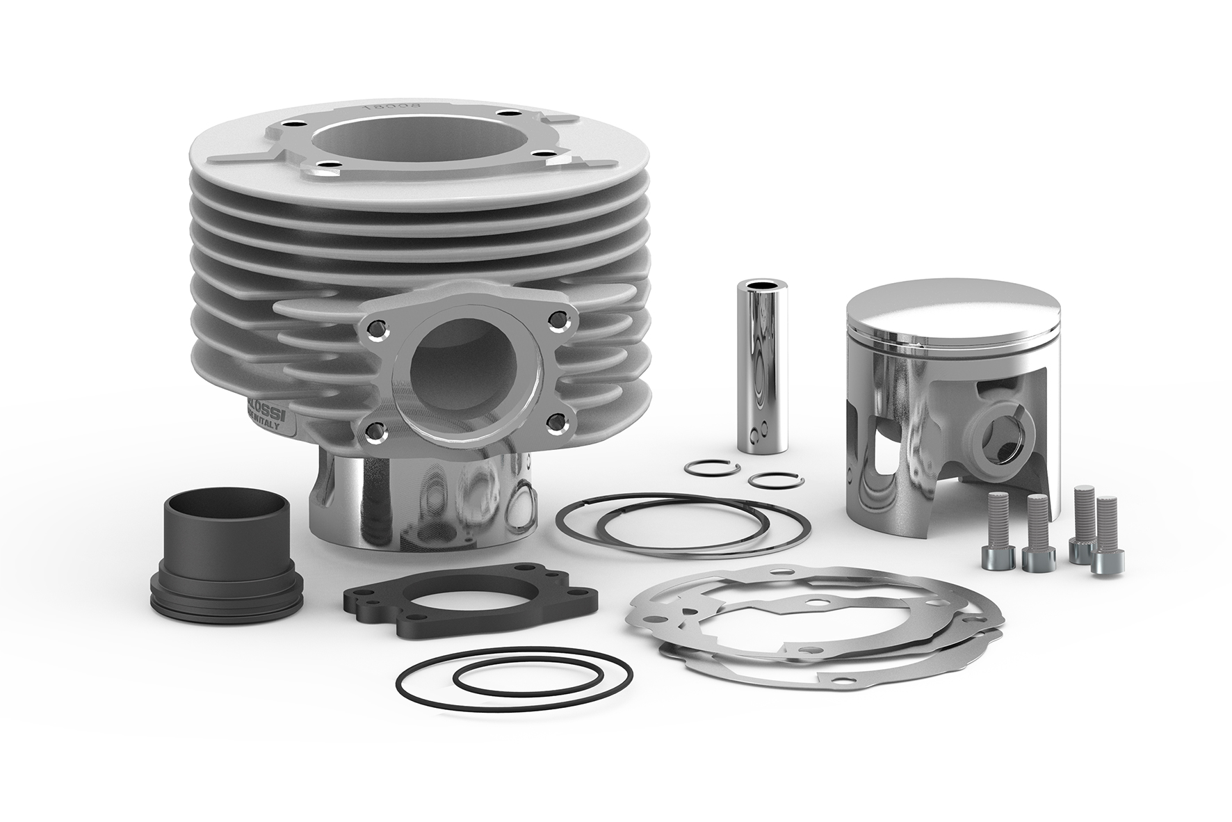 Malossi Aluminium cylinder D.63 pin D.15 SPORT Vespa PX 125 2T euro 0-1