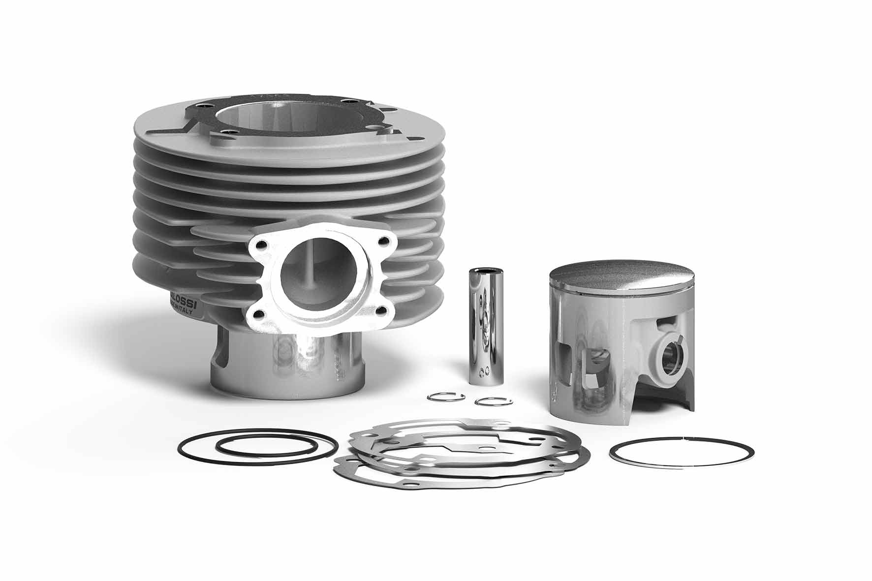 Malossi Aluminium cylinder D.63 pin D.15 MHR Vespa PX 125 2T euro 0-1