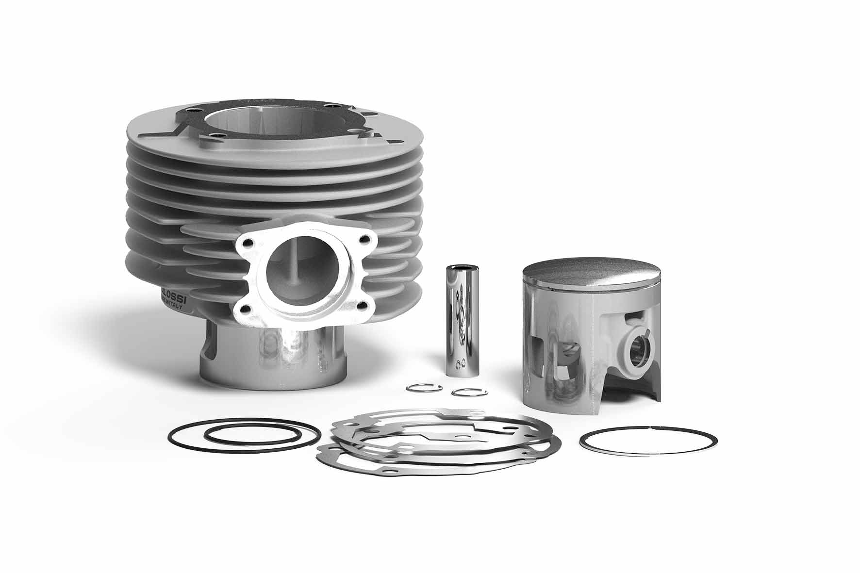 Malossi Aluminium cylinder D.63 pin D.15 MHR stroke 60 mm Vespa PX 125 2T euro 0-1