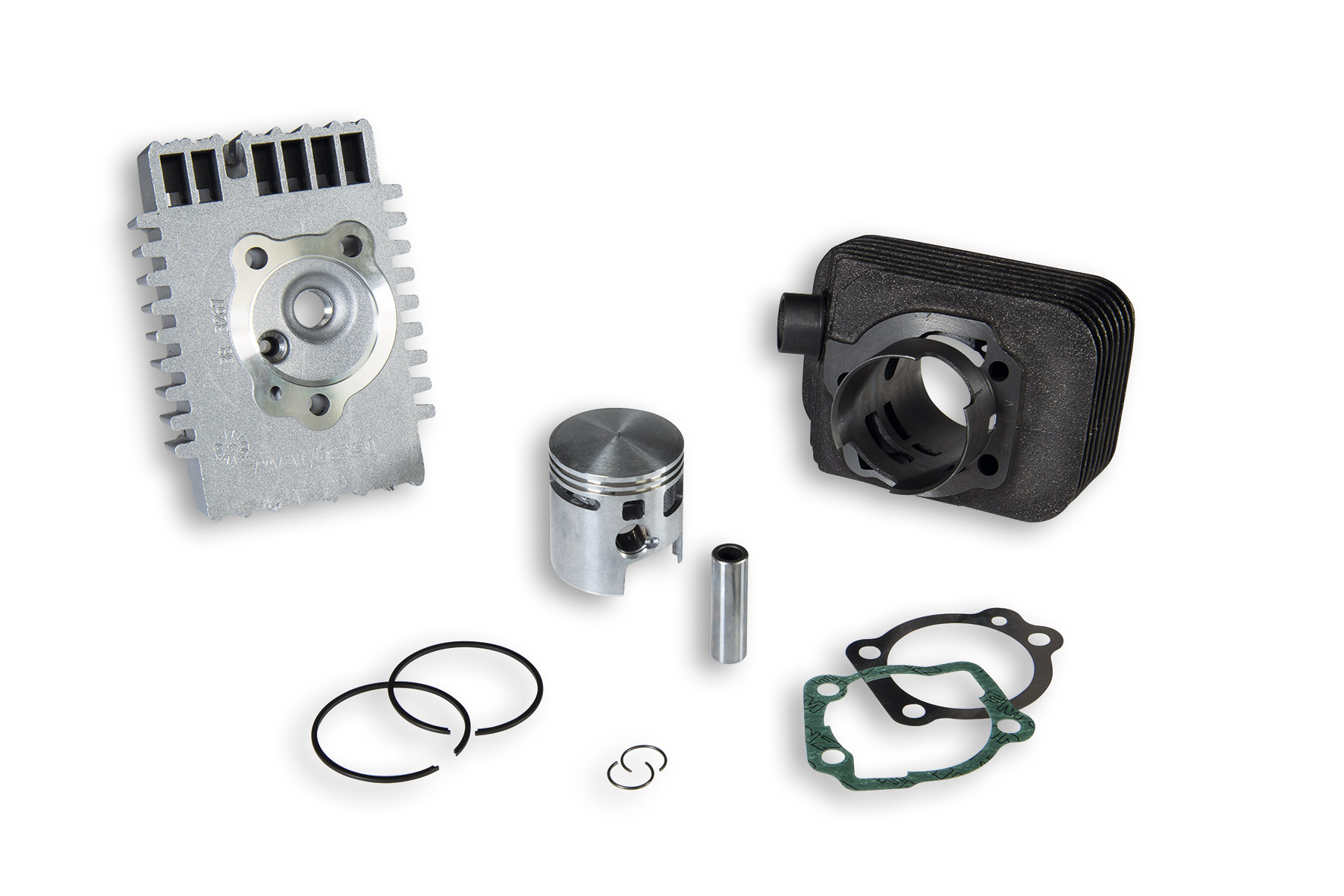 Malossi 3118573 Gruppo termico D.46,5 in ghisa con spinotto D.12