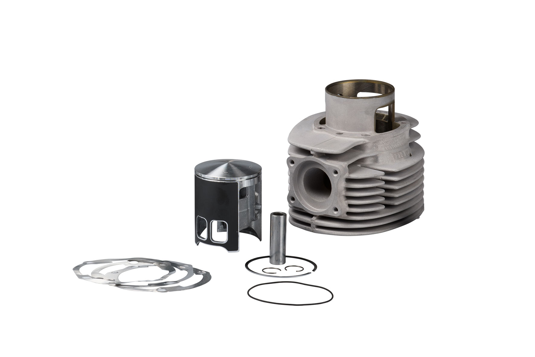 Malossi Aluminium cylinder D.68,5 CVF2 pin D.16 MHR stroke 60mm Vespa Cosa 200 2T