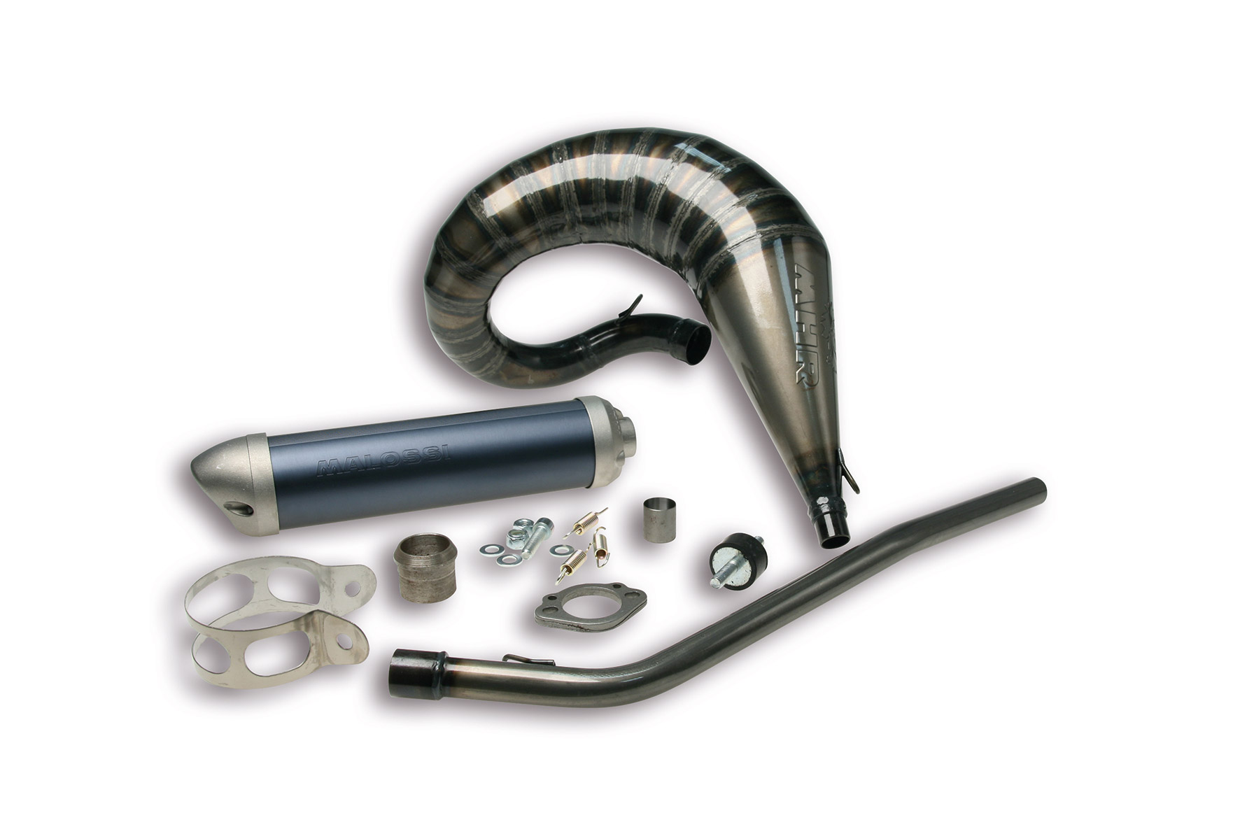 Malossi Marmitta SUPERMOTO MHR Aprilia RX 50 2T LC 2007-(Derbi D50B0)