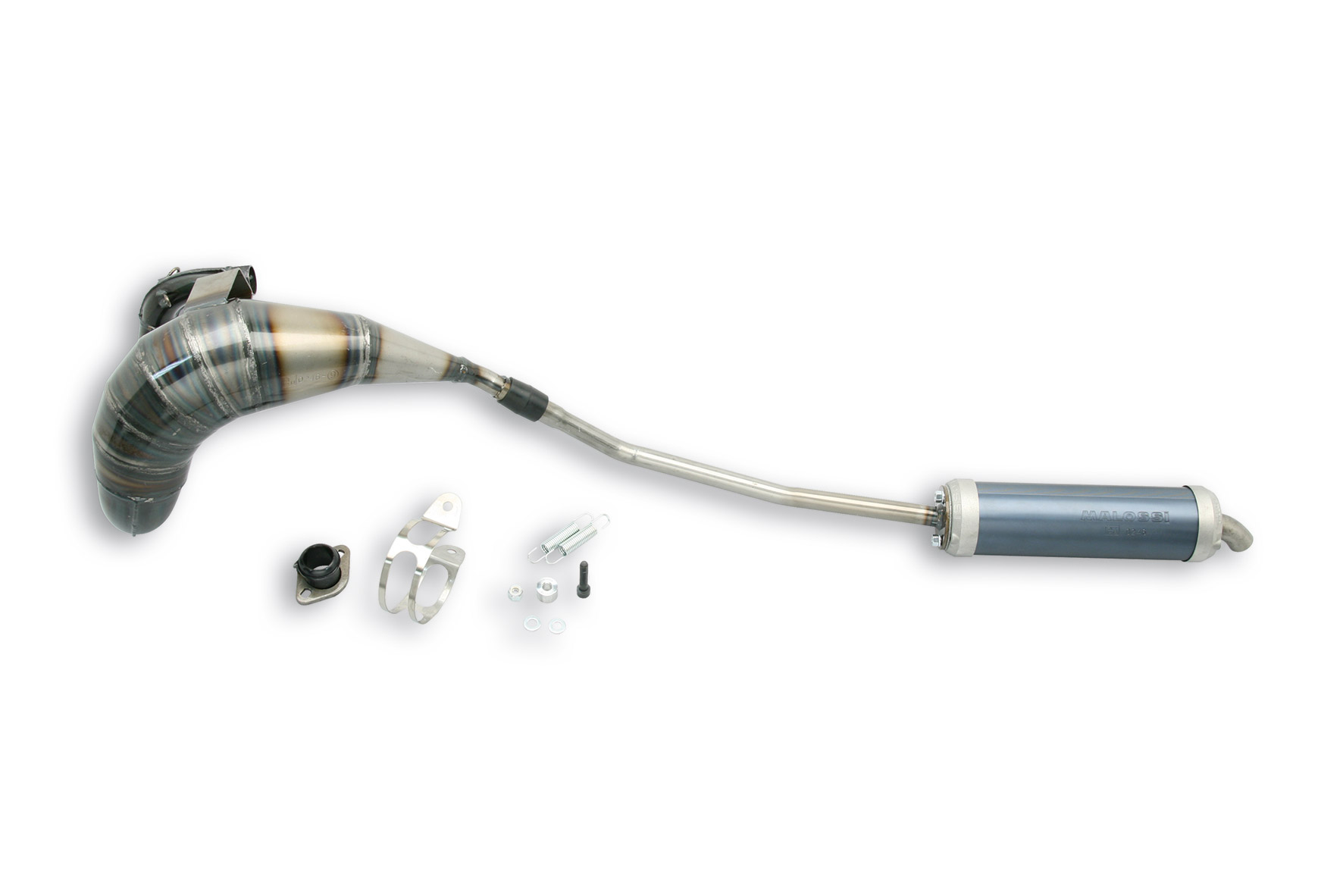 Malossi Marmitta SUPERMOTO MHR REPLICA omologata Aprilia SX 50 2T LC 2007-(Derbi D50B0)