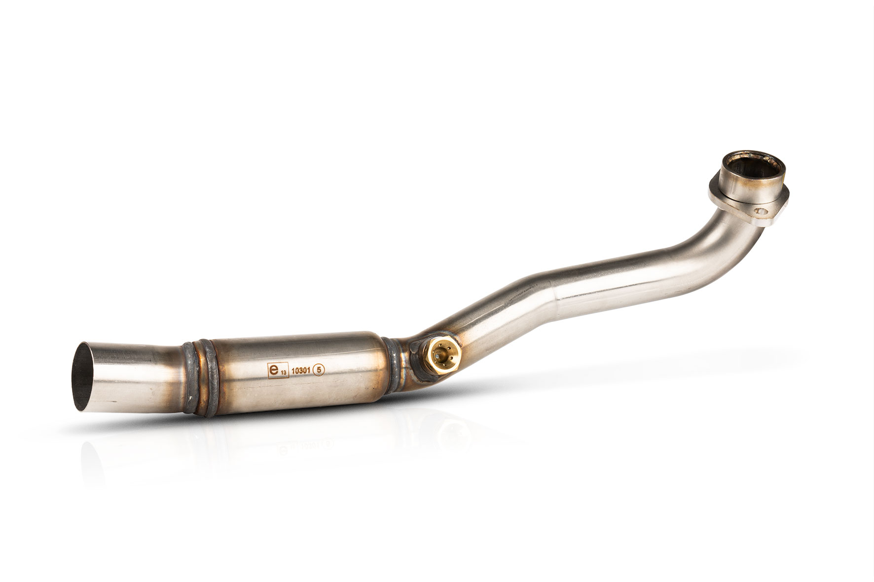 Malossi Rx approved exhaust manifold with catalyst Suzuki Burgman AN 400 ie 4T LC 2007-2009