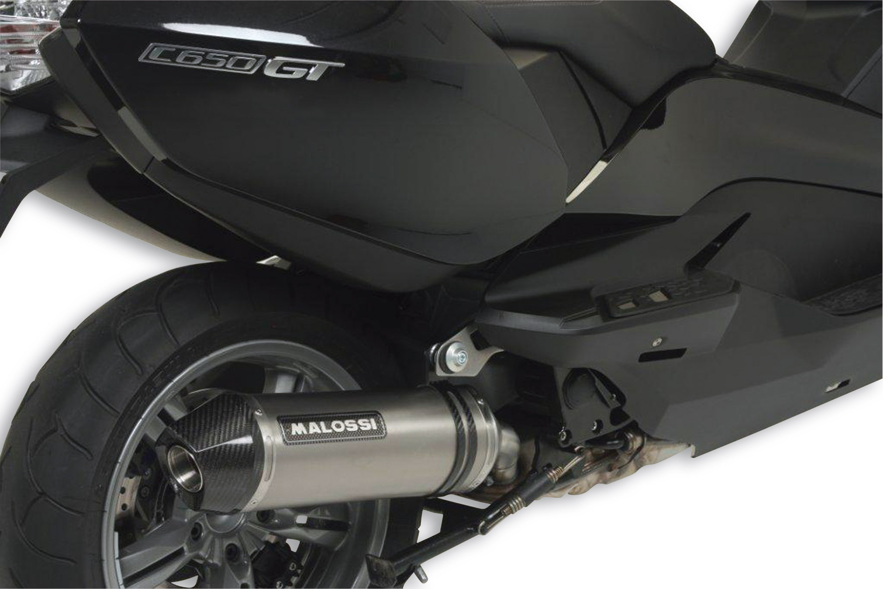 Malossi Silenziatore MAXI WILD LION omologato collettori originali Malossi BMW C GT 650 LC e 3-2015