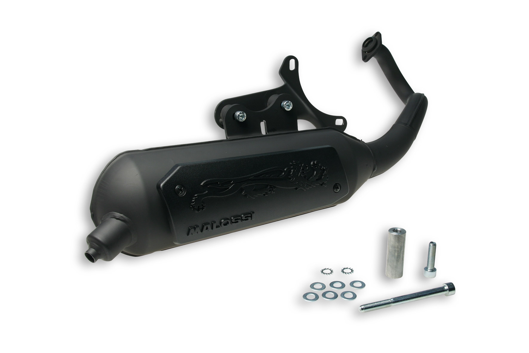 Malossi Marmitta WILD LION omologata Aprilia Scarabeo classic 50 2T euro 4 2018-(CA91M)