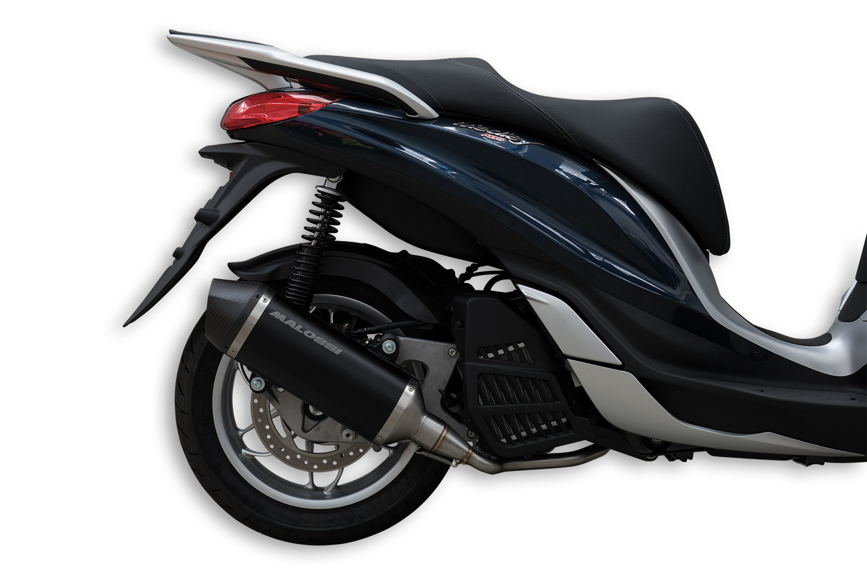 Malossi Marmitta RX Black Piaggio Medley 125 ie 4T LC euro 4 2016-2019 (MA01M)