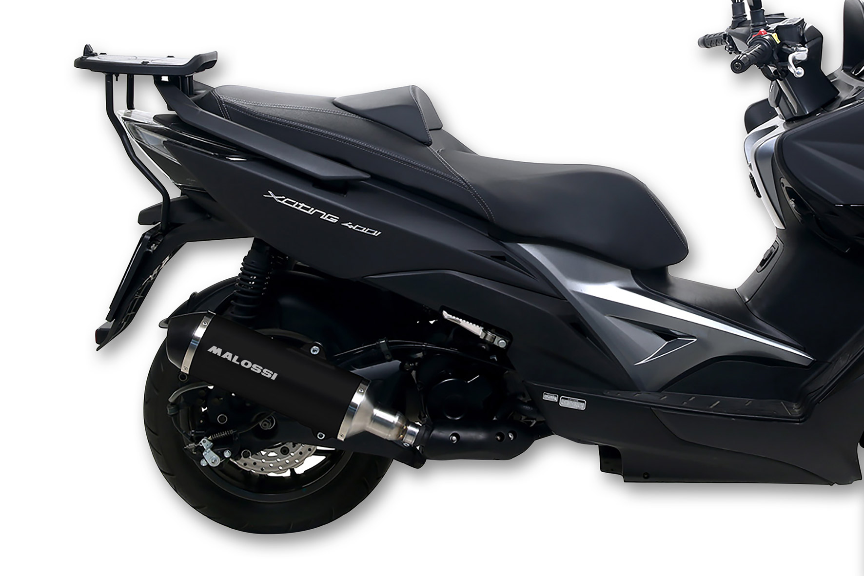 Malossi Marmitta MAXI WILD LION Kymco Xciting 400 ie 4T LC euro 4 (SK80B)