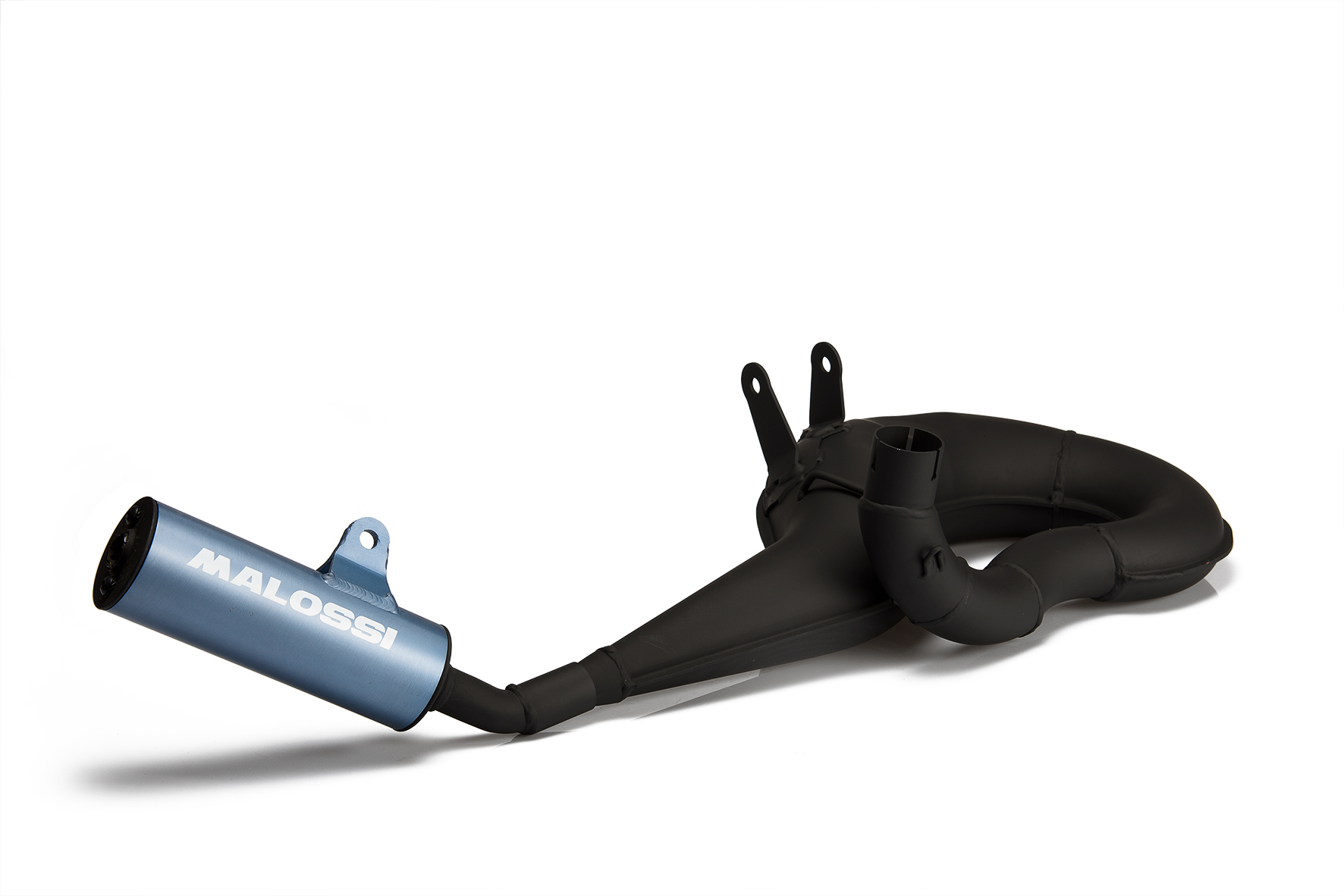 Malossi Marmitta POWER EXHAUST BLACK sound Vespa PX E 200 2T