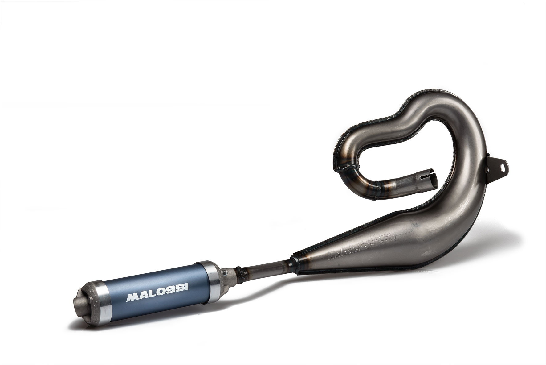 Malossi Marmitta TOO BAD solo cilindri BIG DEPS attacco maggiorato D.27 Piaggio Grillo 50 2T