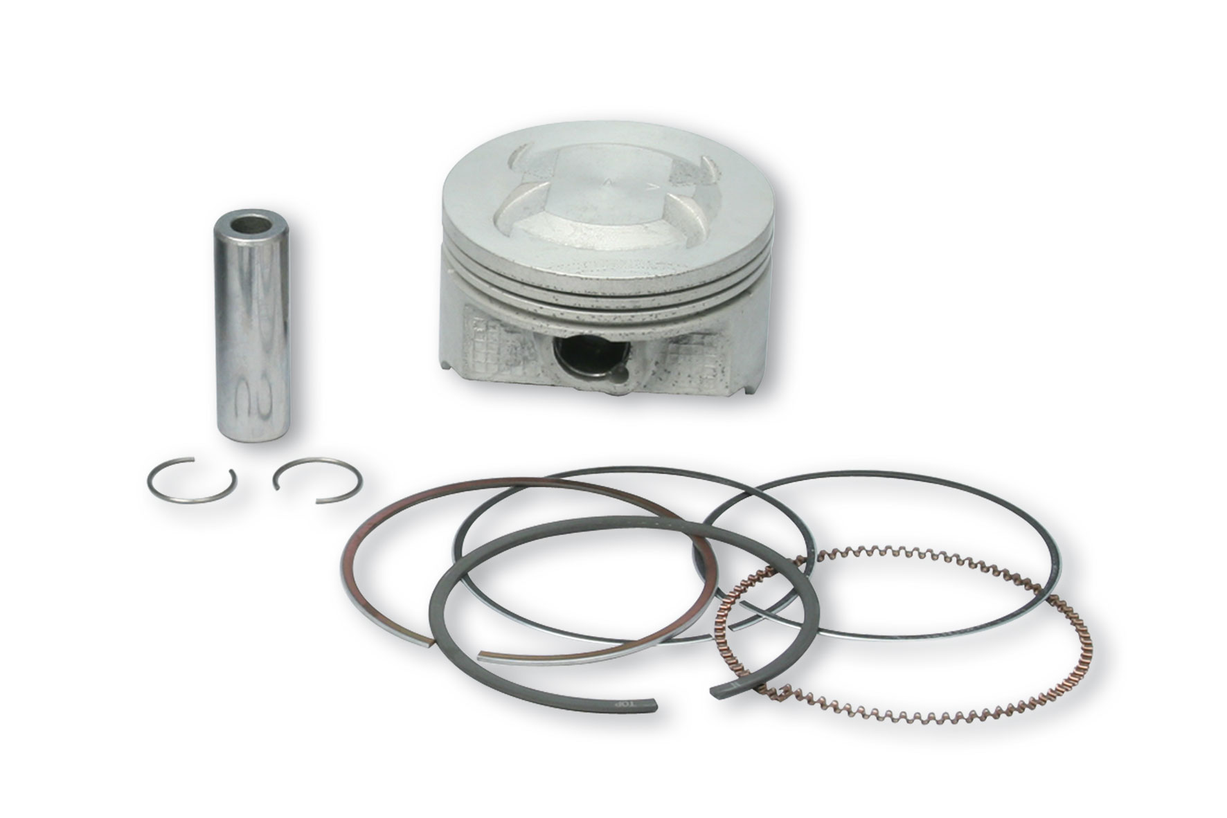 Malossi Piston D.67 3 rectangular segments selection A Aprilia Scarabeo 125 LC (ROTAX)