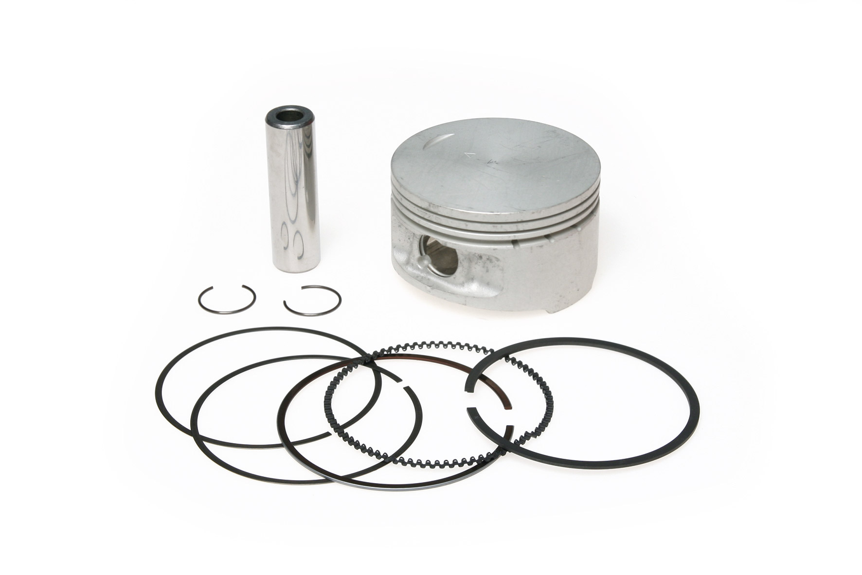 Malossi 4T D.63 piston size 0 with pin D.15 and 3 rectangular rings size 00