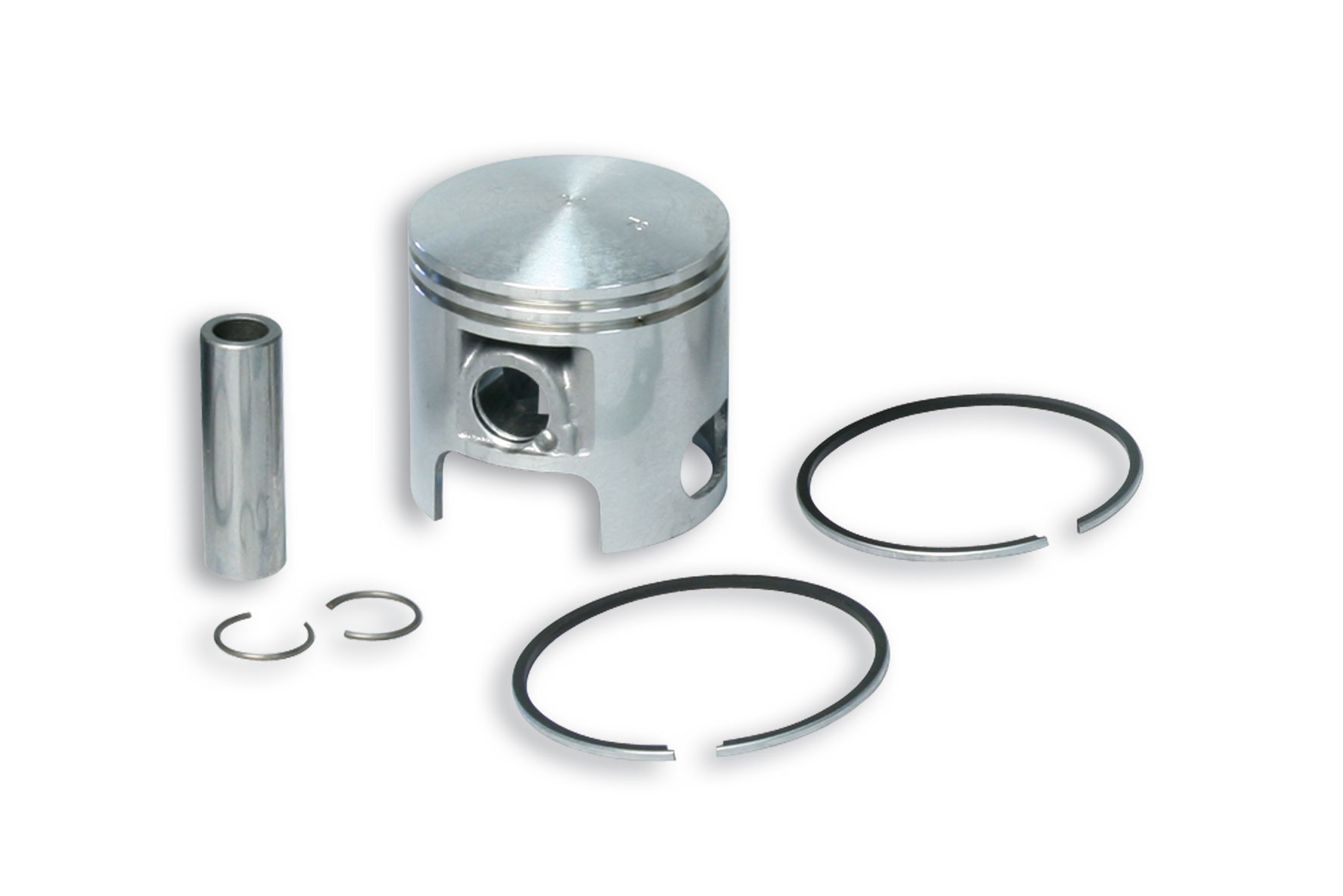 Malossi 2T D.47 piston size 0 with pin D.12 and 2 rectangular rings size 0