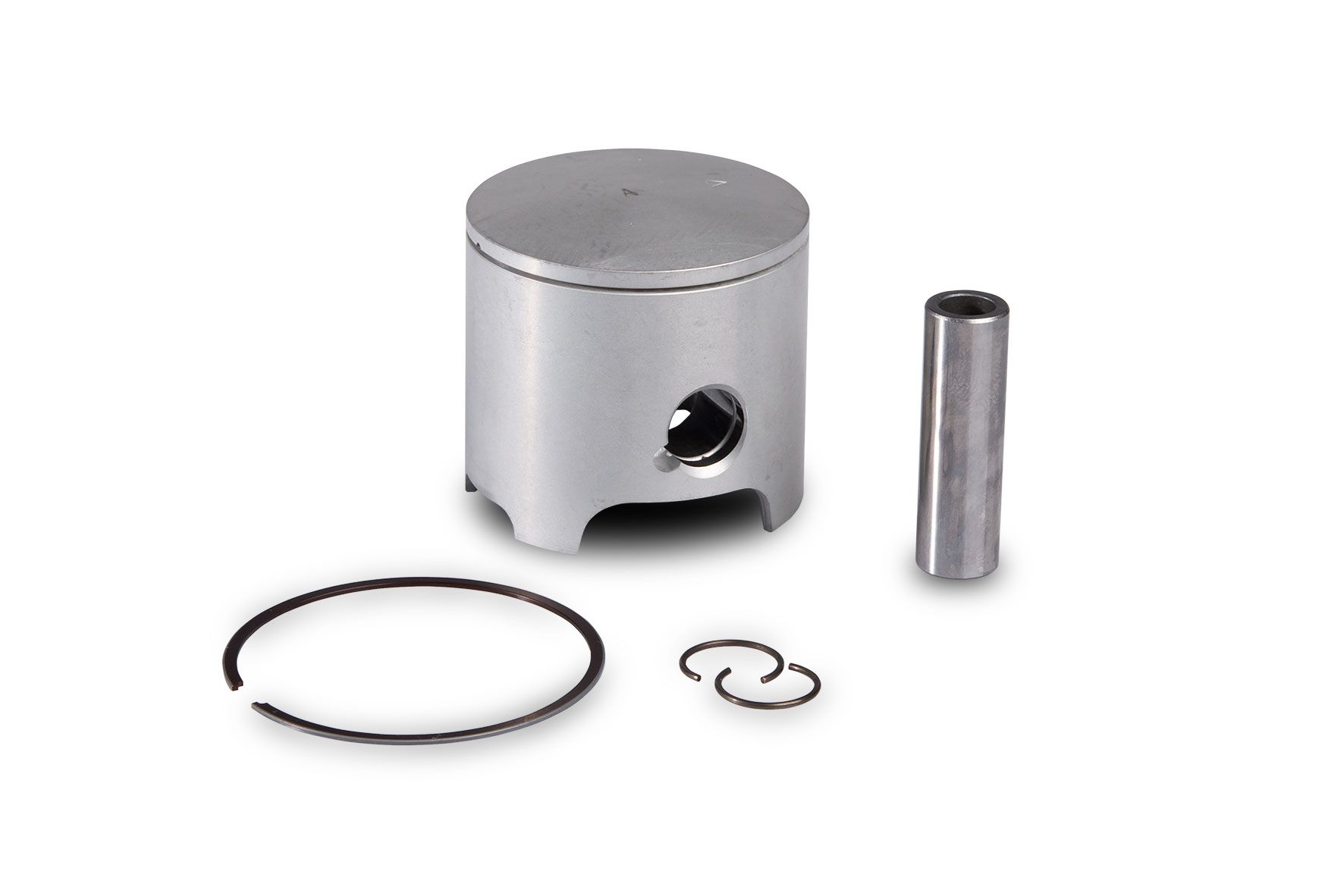 Malossi 2T D.50 piston size 0 with pin D.12 and 1 chromed rectangular ring size B