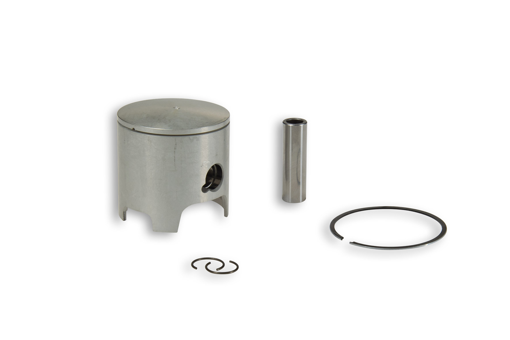 Malossi 2T D.52 piston size 0 with pin D.12 and 1 rectangular ring size C