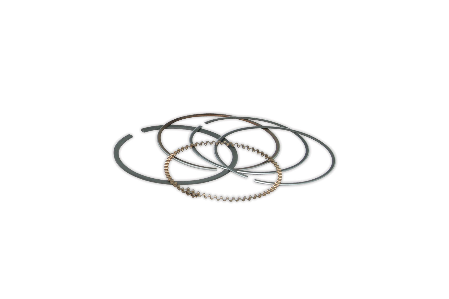 Malossi Piston ring set 4T D.52