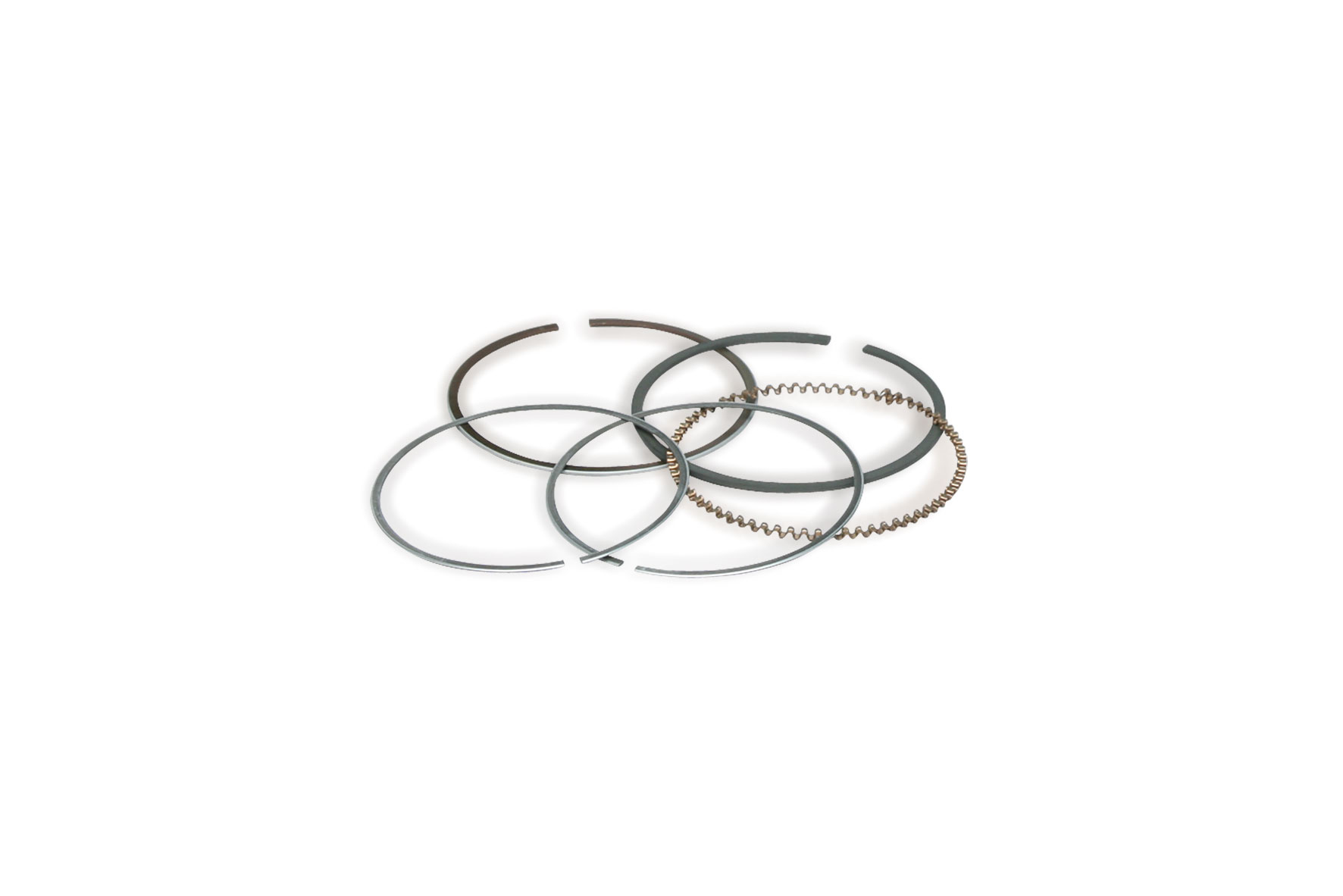 Malossi Piston ring set 4T D.56