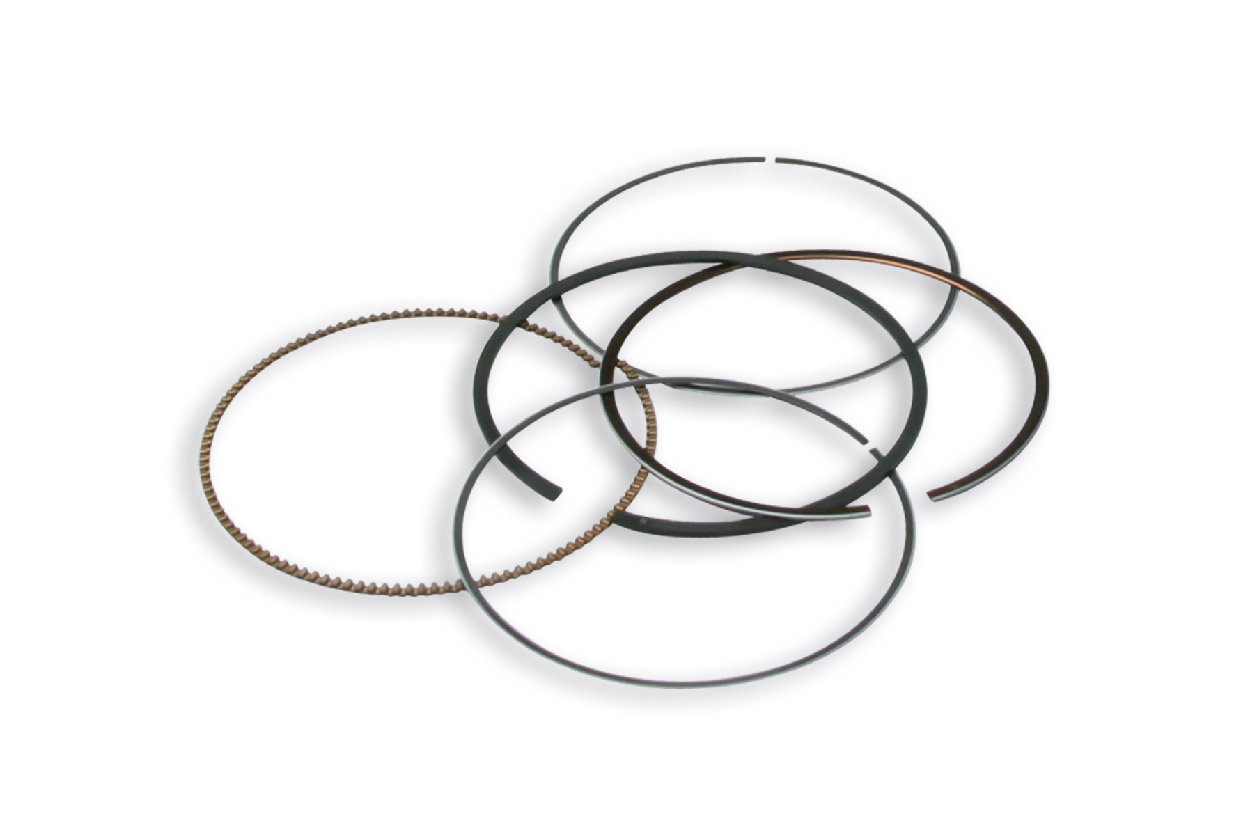 Malossi Piston ring set 4T D.75,5