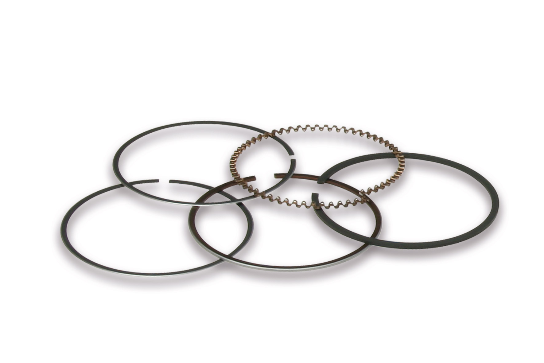 Malossi Piston ring set 4T D.49