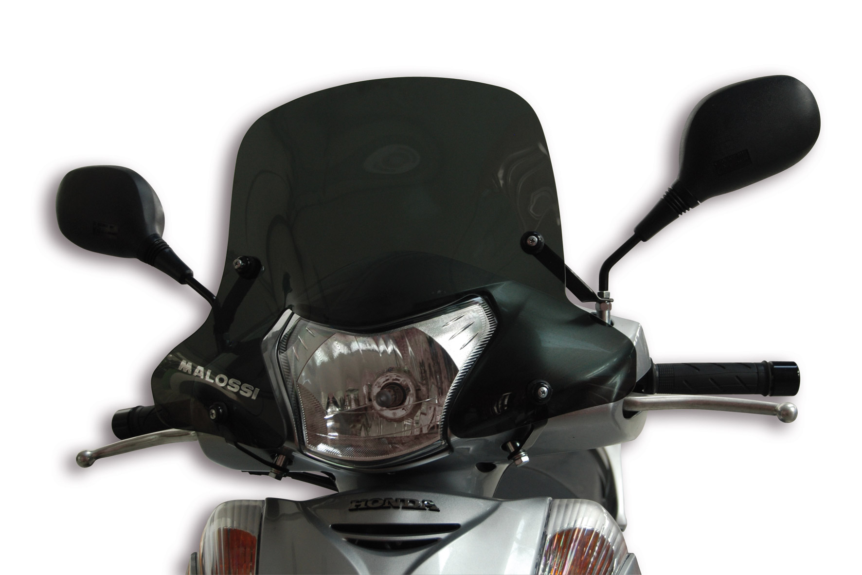 Malossi SPORT SCREEN fairing in dark smoke 46.6 x 35.7 x 0.3 cm Honda SH I 300 ie 4T e 2-2010