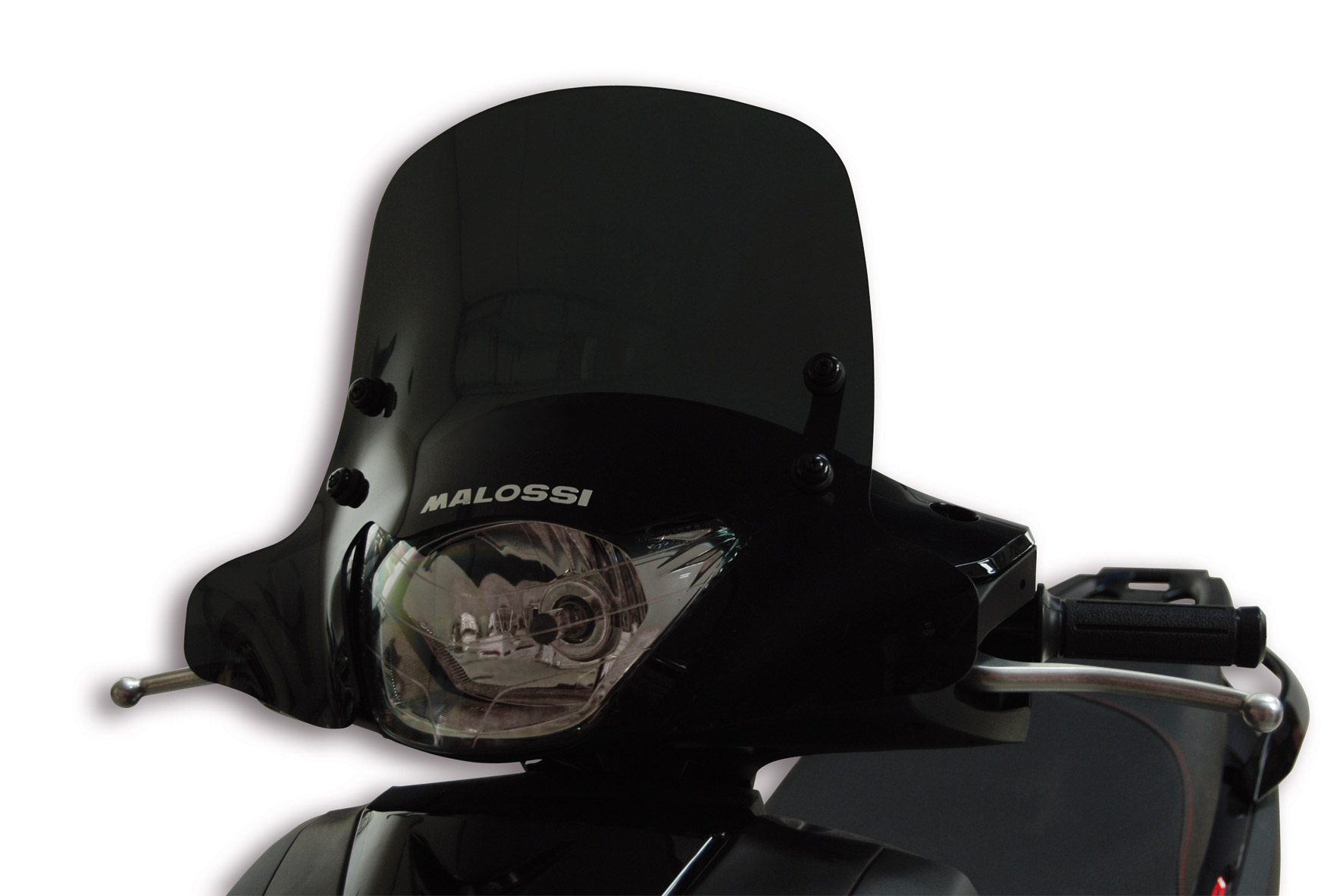 Cupolino Malossi SPORT SCREEN fume scuro lunghezza 47,5 altezza 35,5 spessore 0,3 cm