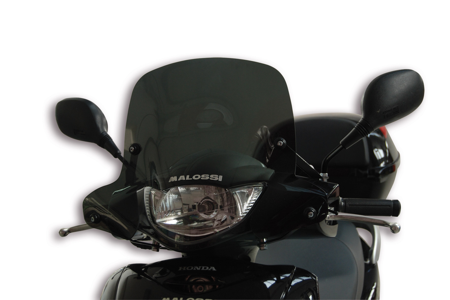 Cupolino Malossi SPORT SCREEN fume scuro lunghezza 48 altezza 36 spessore 0,3 cm