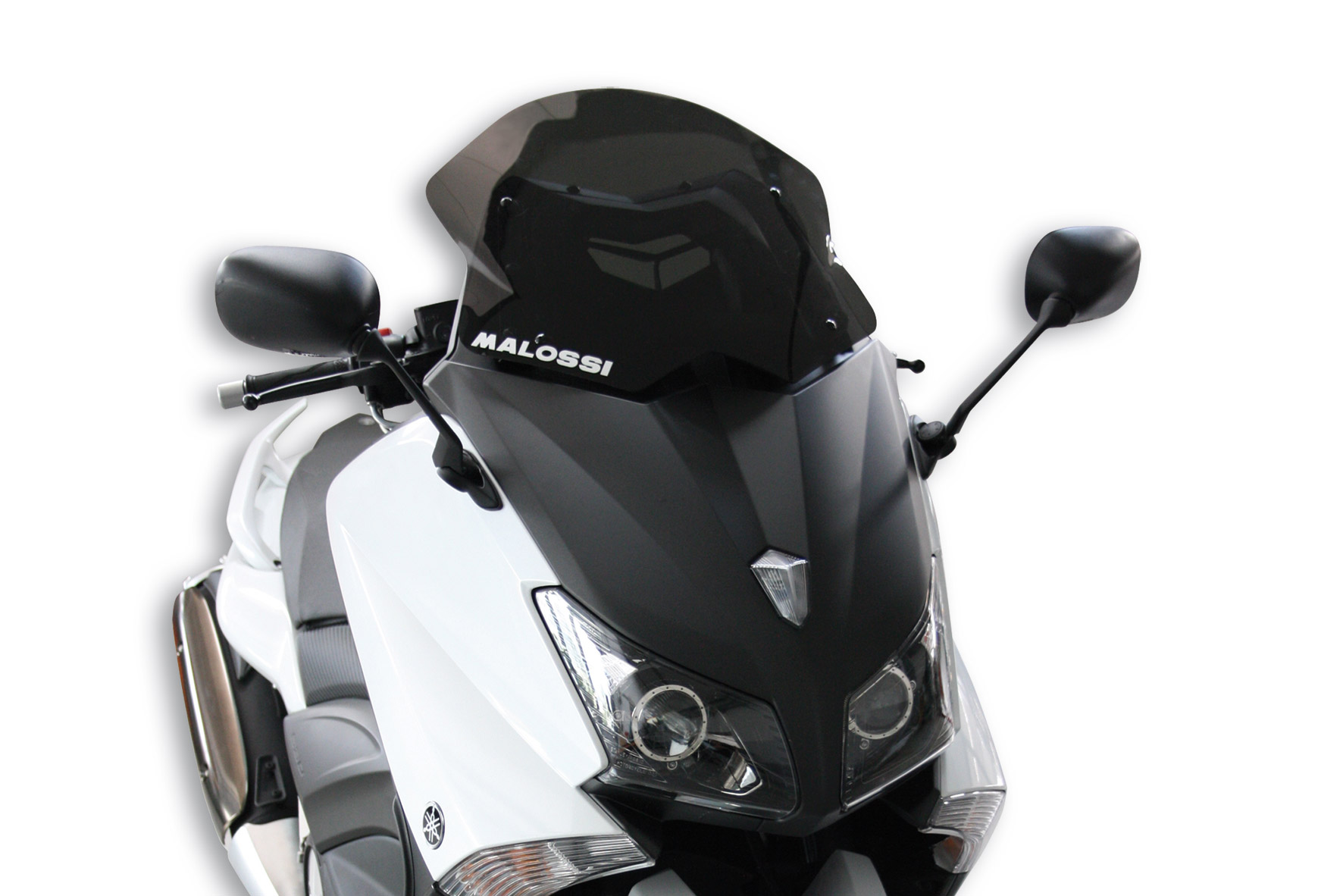 Malossi SPORT SCREEN fairing in dark smoke 44.5 x 43 x 0.3 cm Yamaha Tmax 530 ie 4T 2012-2014