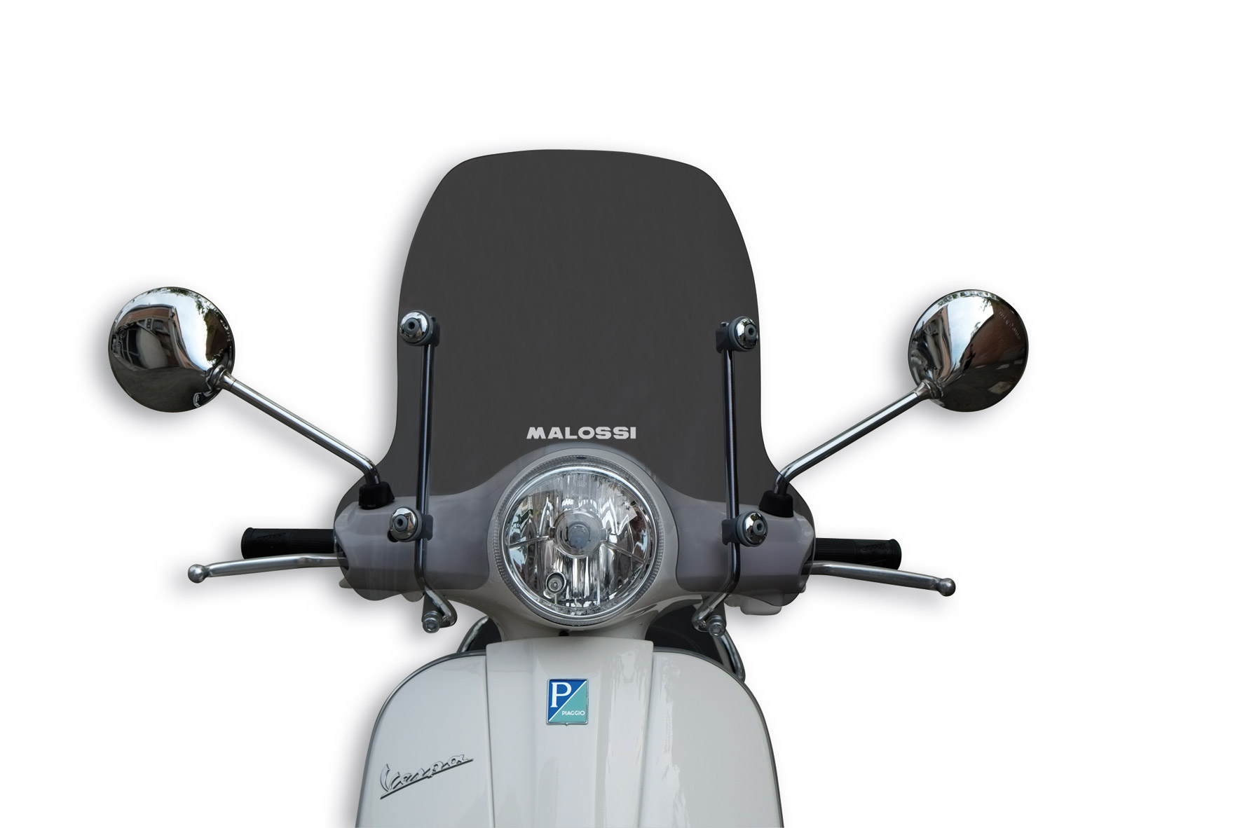 Malossi SPORT SCREEN Cupolino Light smoke-length 53 x height 42 x thickness 0.3 cm Vespa LX 150 e 3