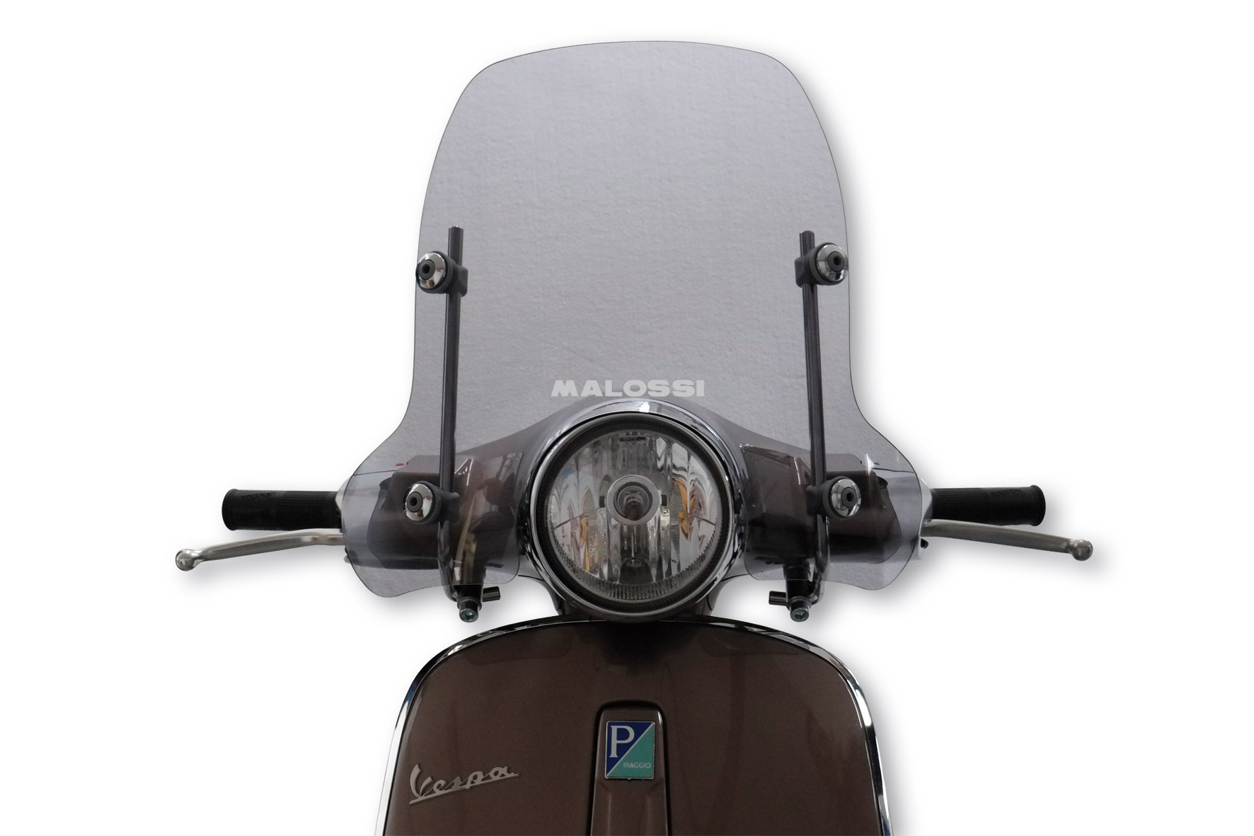 Malossi SPORT SCREEN fairing in light smoke Vespa Elettrica 45 KM/H 2019-(CB01E)