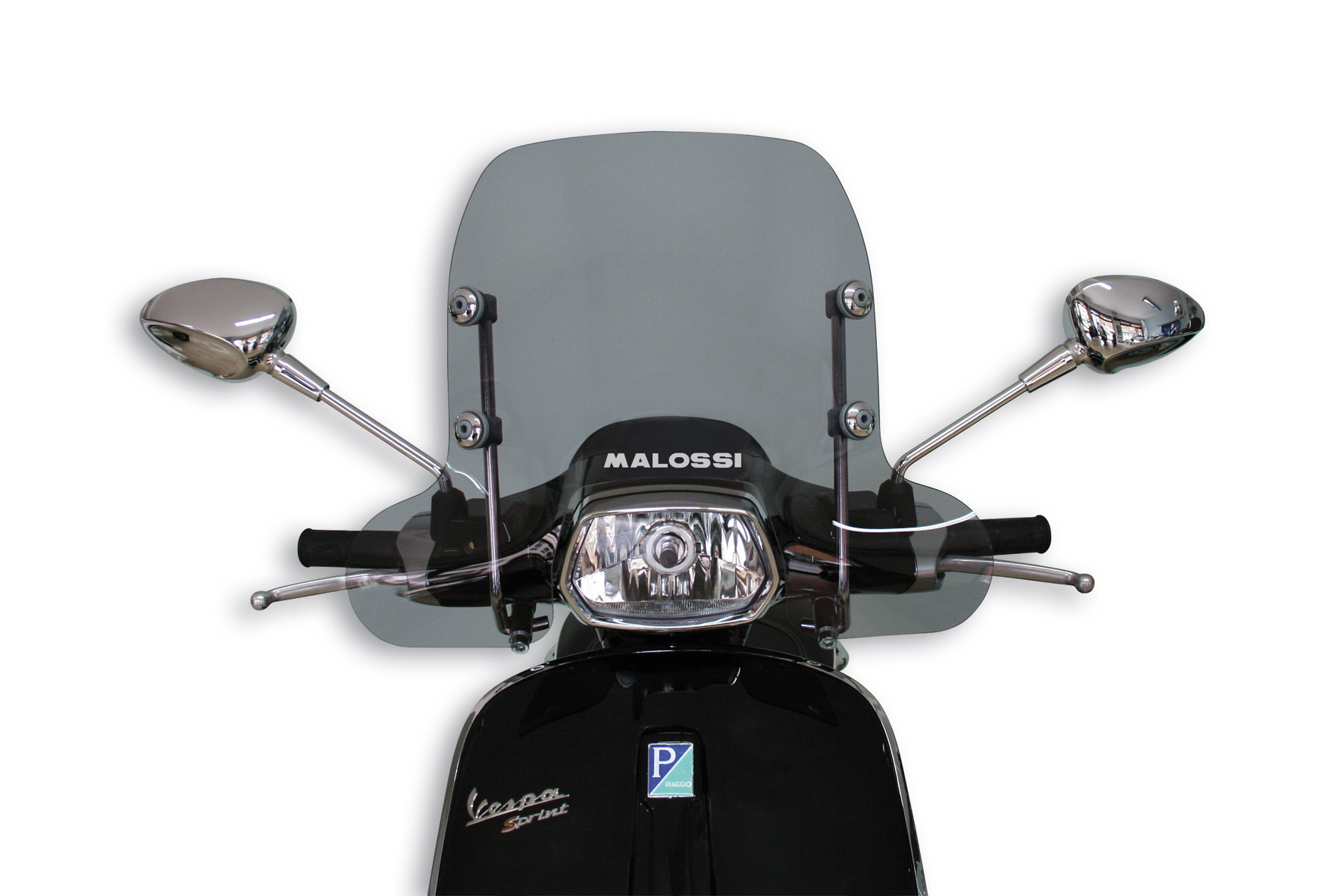 Malossi SPORT SCREEN Cupolino Light Smoke Vespa Sprint 50 2T e 2