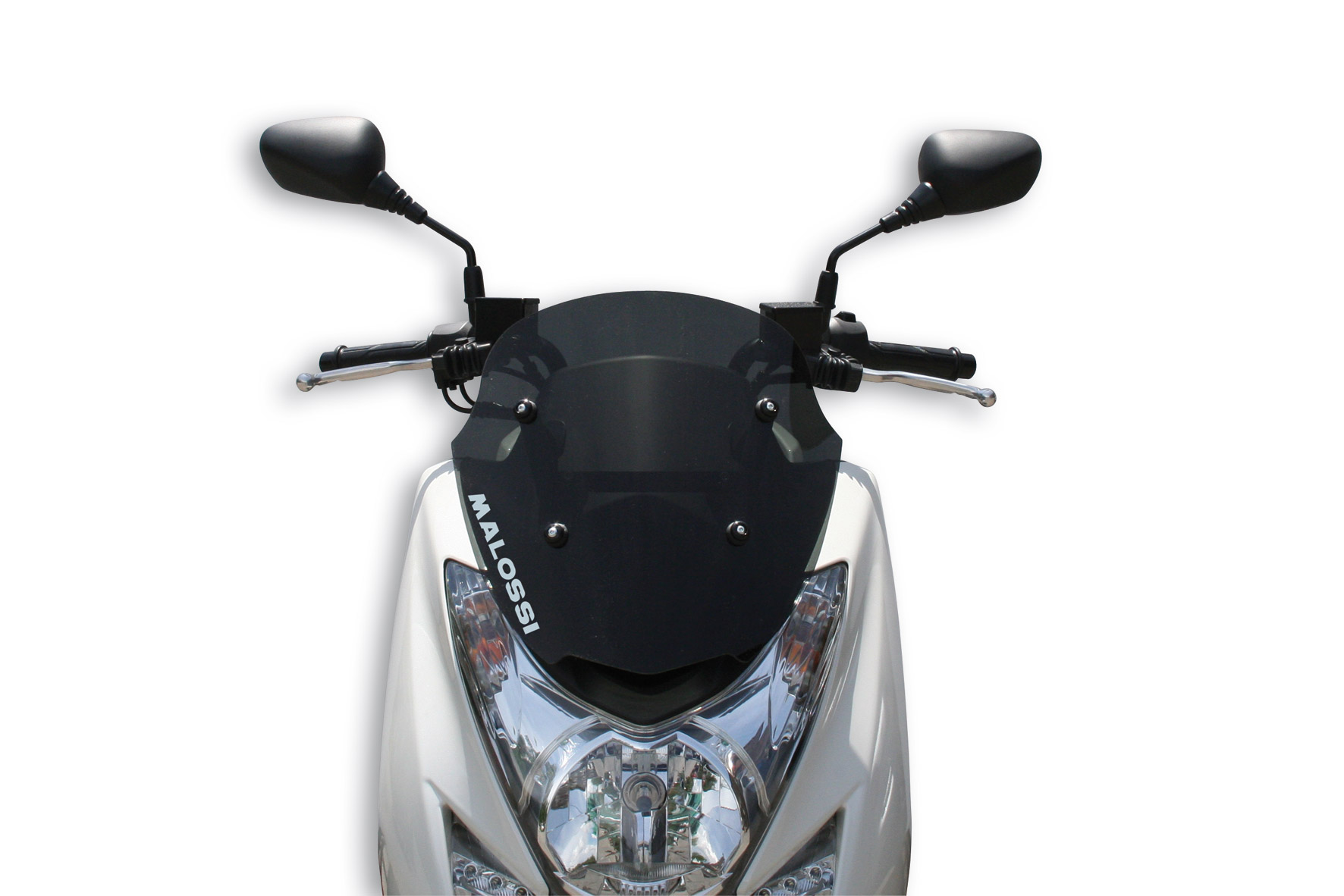 Malossi SPORT SCREEN Dark Smoked Cupolino-length 36 x height 41 x thickness 0.3 cm Yamaha SMax 160