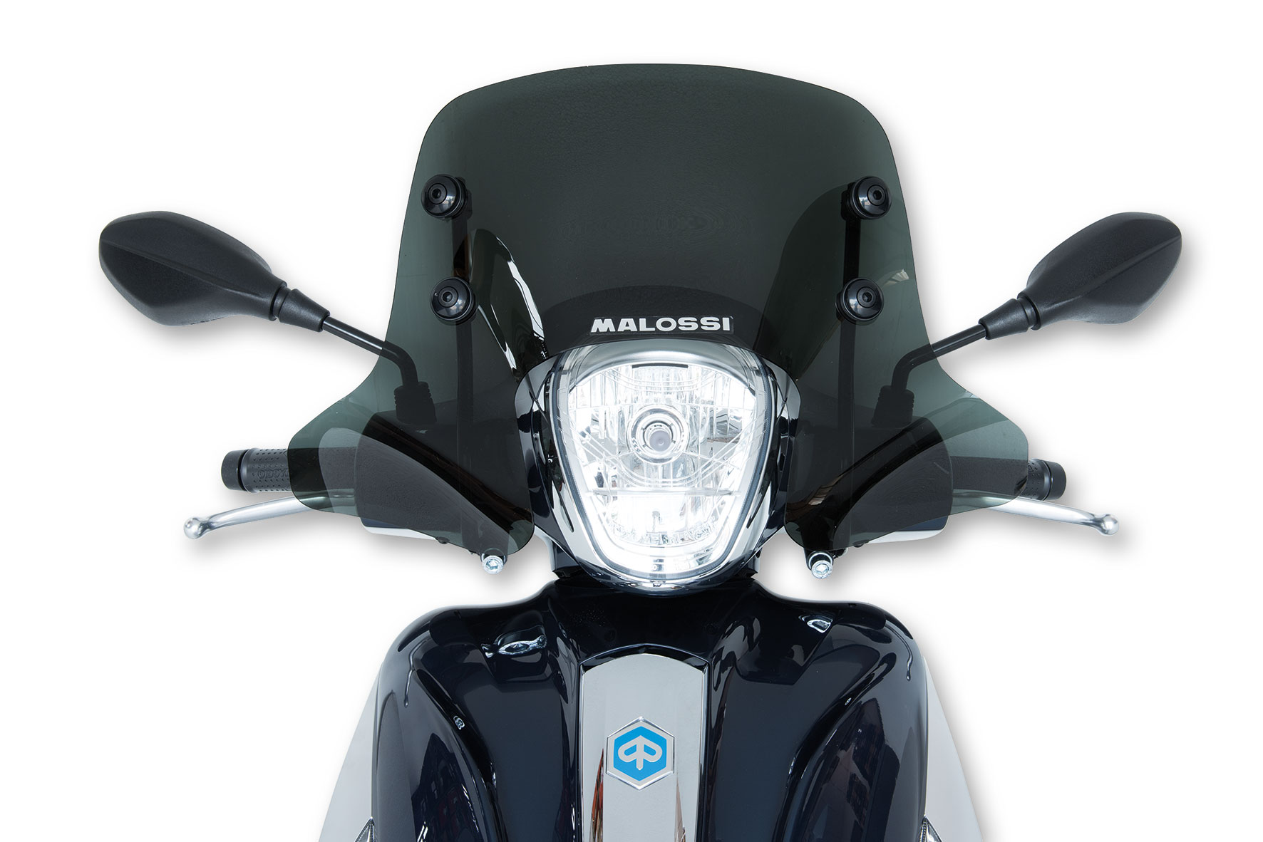 Malossi SPORT SCREEN fairing in dark smoke 54 37 0.3 cm Piaggio Medley 125 ie 4T 2016-2019 (MA01M)