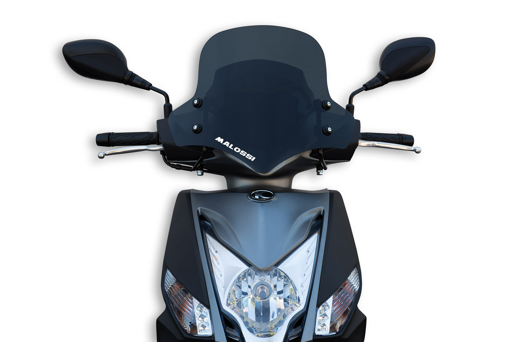 Malossi SPORT SCREEN fairing in dark smoke 46 35 0.3 cm Kymco Agility R16 + 125 ie 4T-2020 (KL25F)