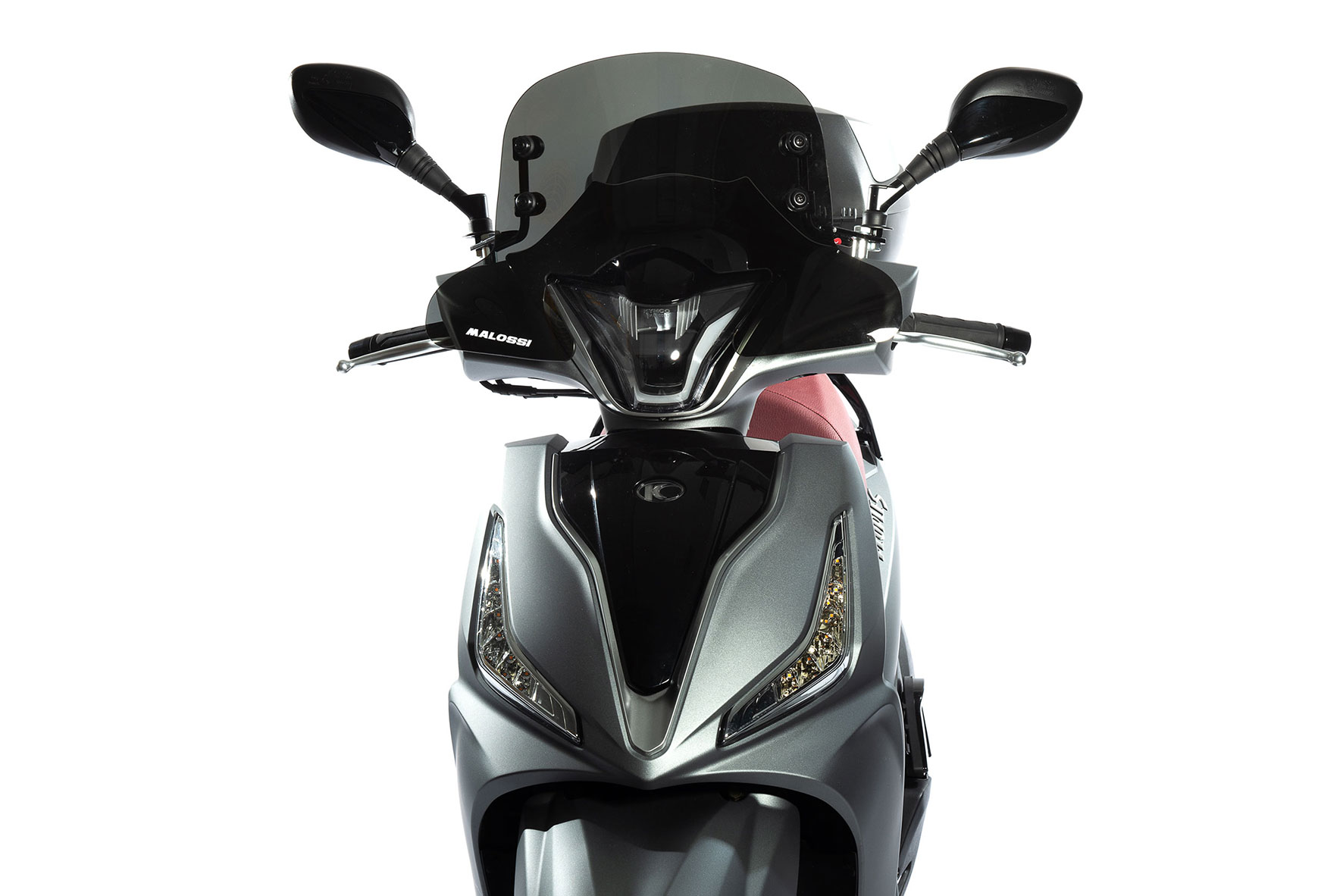 Malossi SPORT SCREEN fairing in dark smoke 49.5 x 31.5 x 0.3 cm Kymco People S 300 4T 2019-(BF60C)