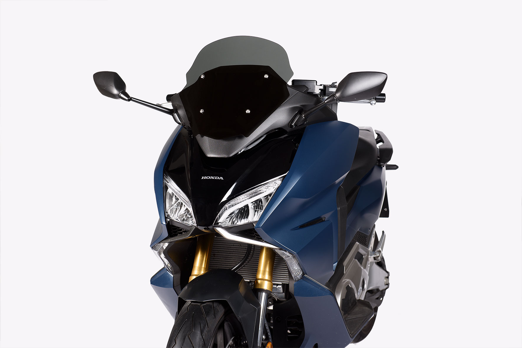 Malossi SPORT SCREEN fairing in dark smoke Honda Forza 750 ie 4T e 5 2021-2024