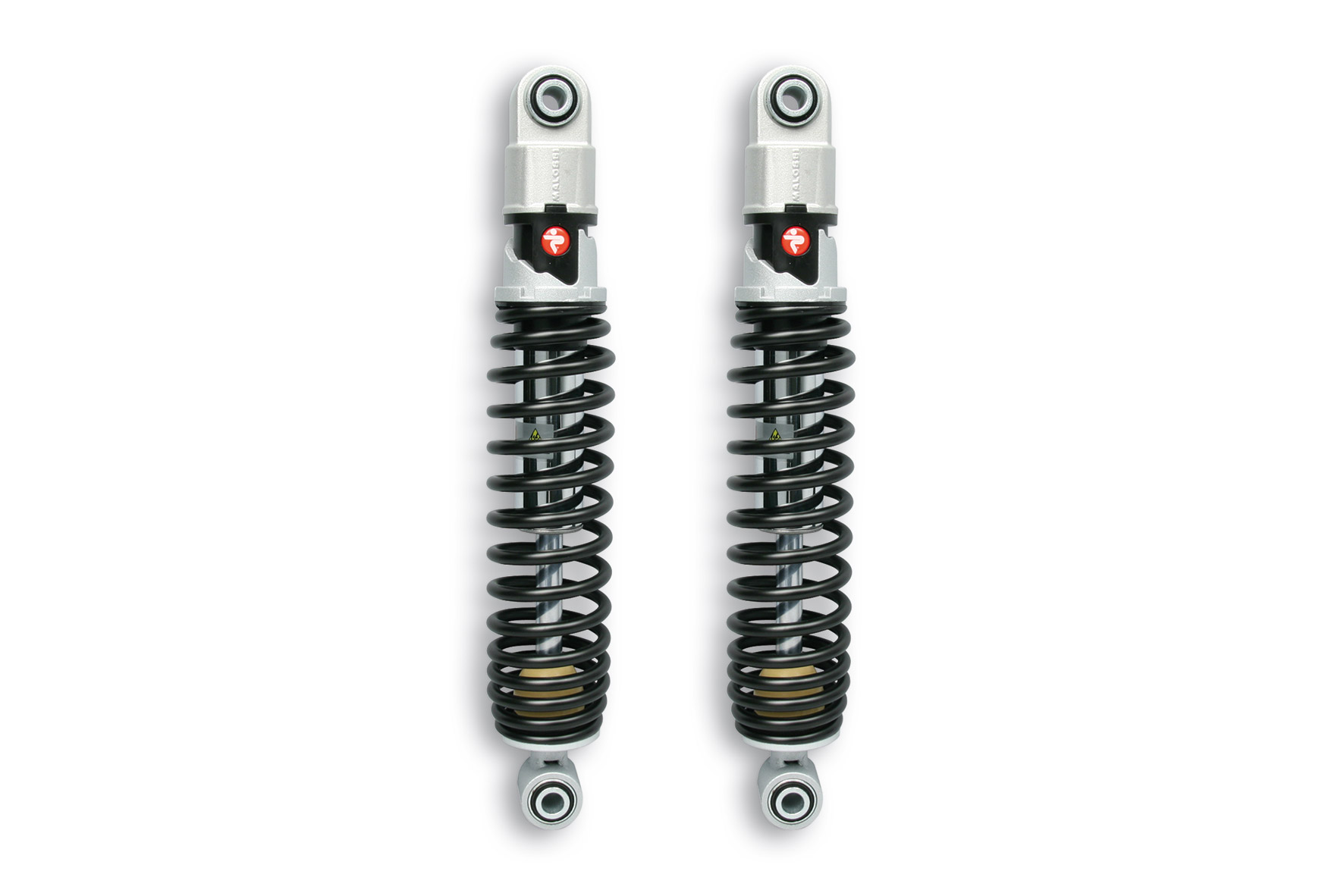 Malossi TWINS rear shock absorber pair - wheelbase 305 mm