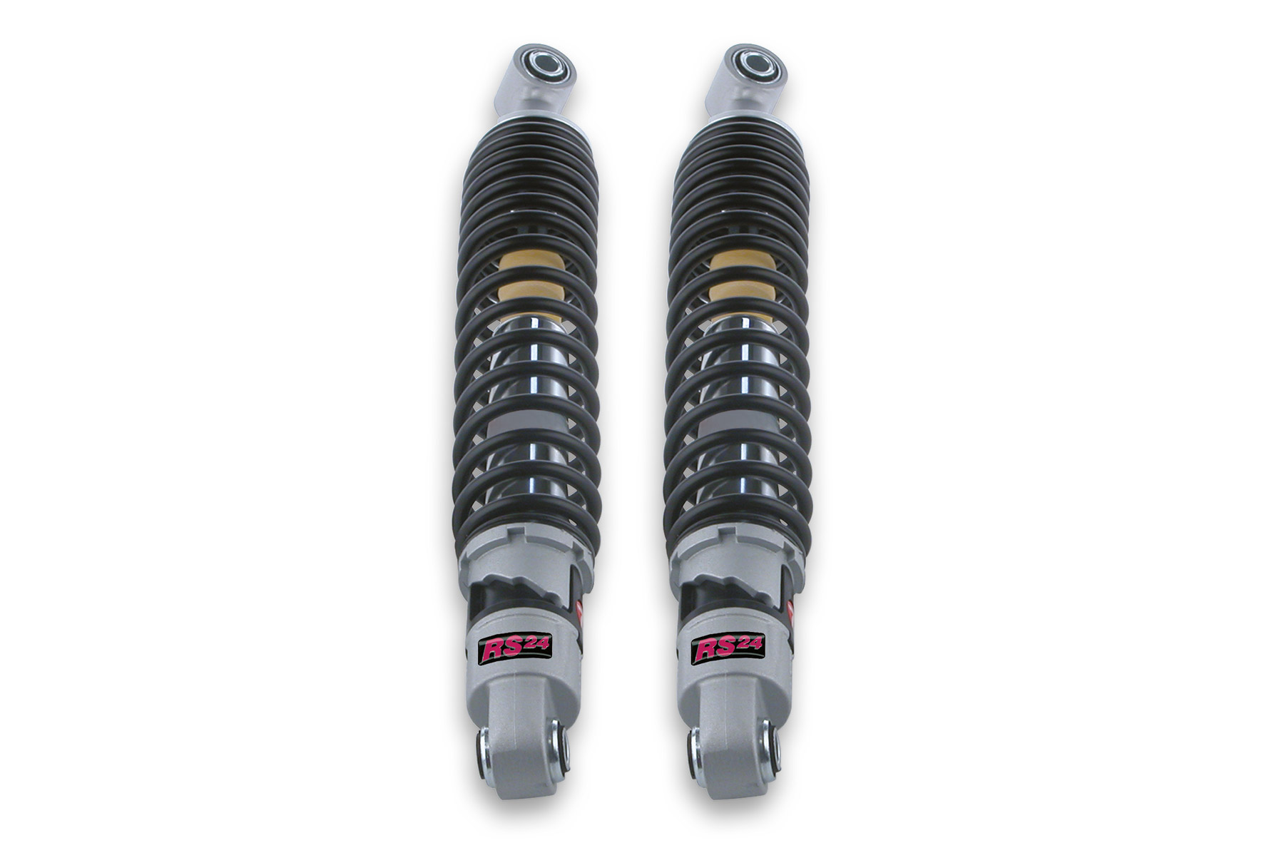 Malossi Pair of TWINS rear shock absorbers, 350 mm wheelbase Piaggio X8 125 4T LC euro 2-3