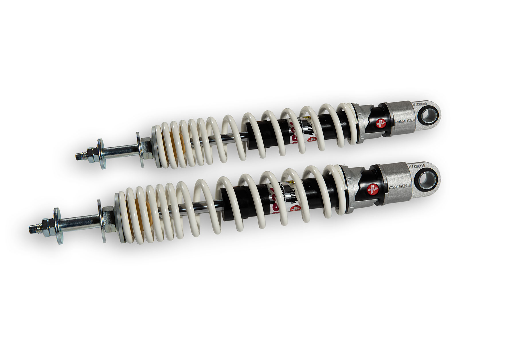 Malossi Pair of TWINS rear shock absorbers, 322 mm wheelbase Vespa GTS 300 LC e 4 2017-2018