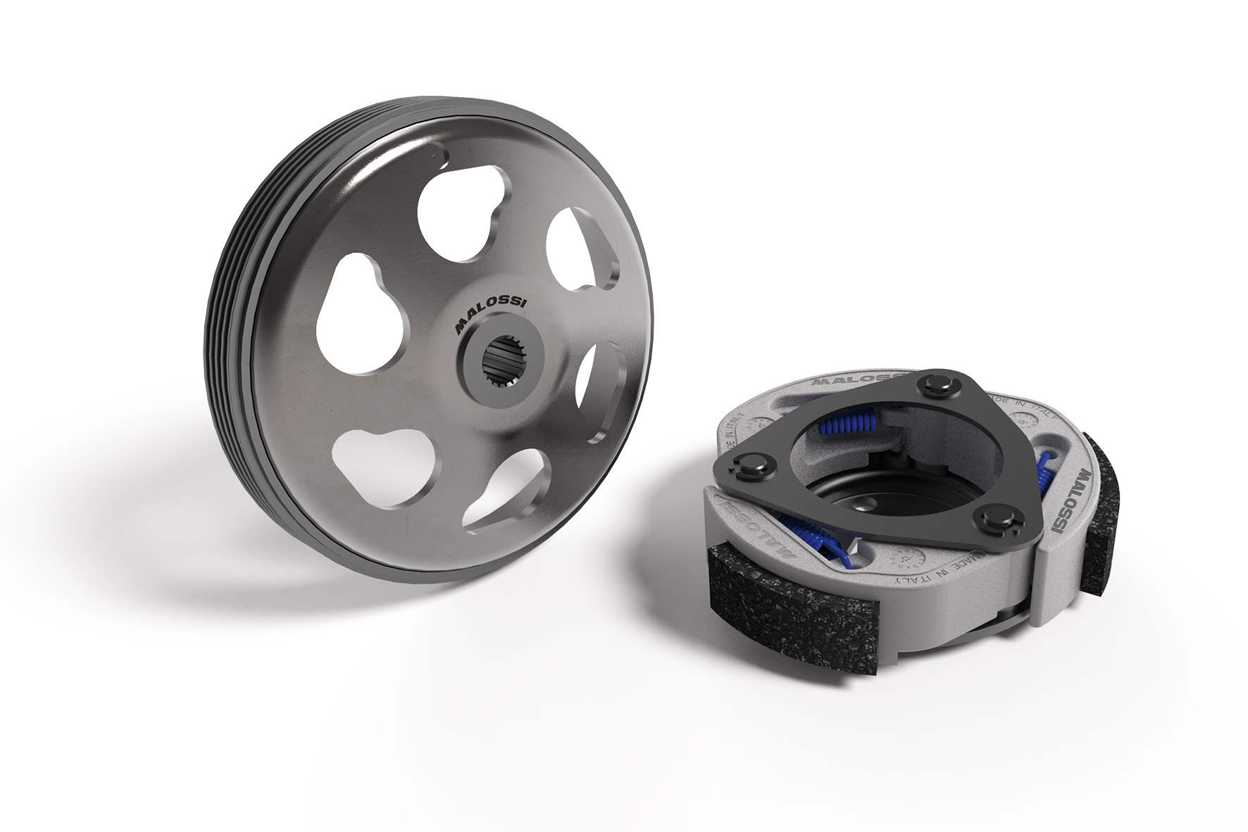 Malossi Clutch and Bell D.130 MAXI FLY SYSTEM Kymco GRAND Dink 125 ie 4T LC euro 4 2017-(KS25A)