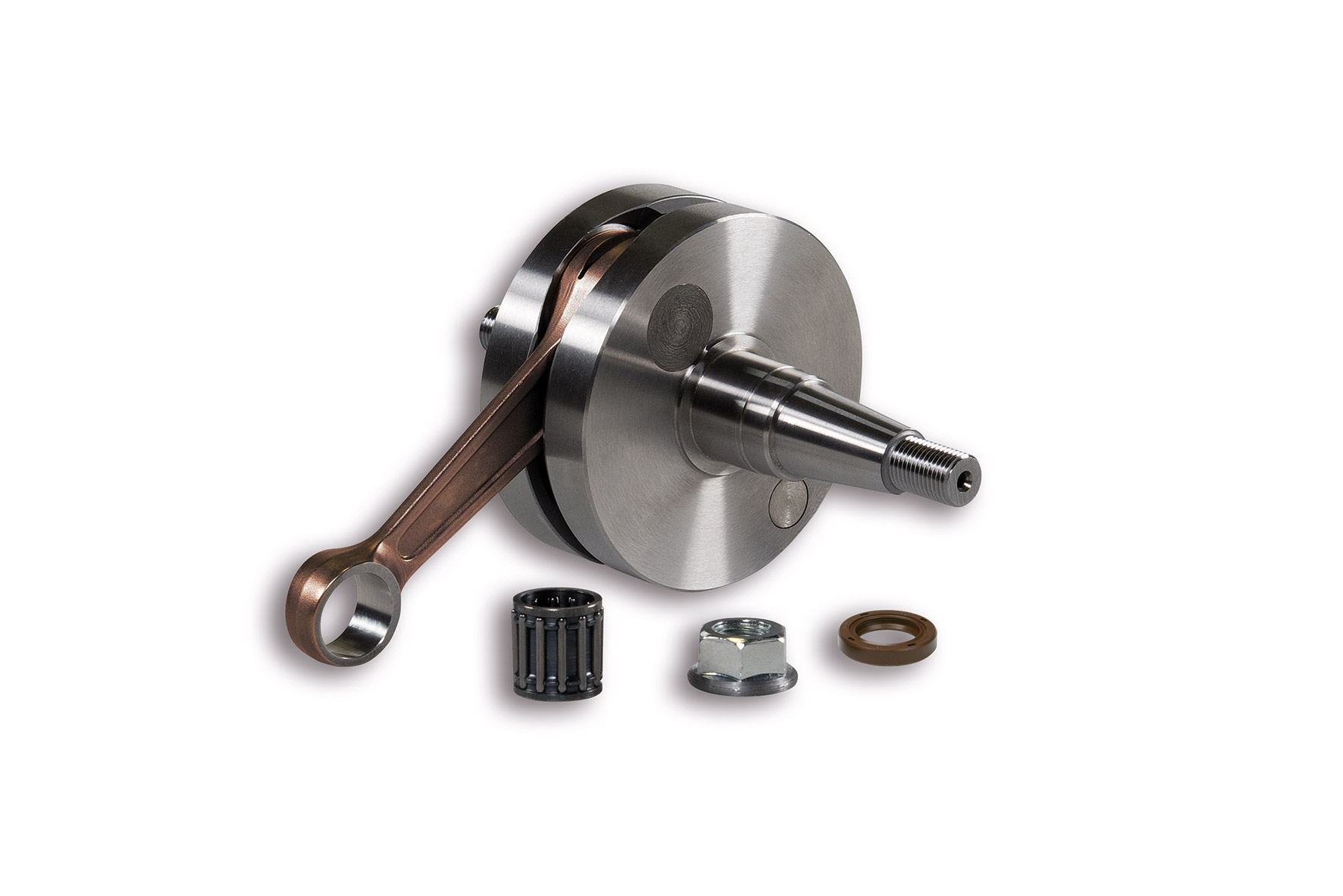 Malossi Crankshaft D.15 pin, 97 connecting rod, 51 mm stroke D.20 Piaggio APE 50 2T-1989