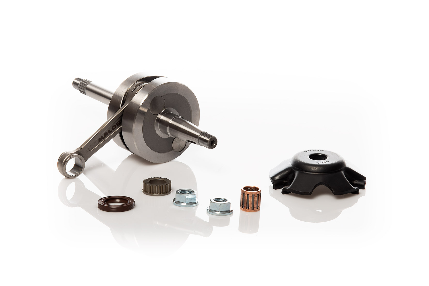 Malossi Crankshaft MHR TEAM 90 connecting rod and 44 mm stroke Aprilia SR 50 2T LC 2004-