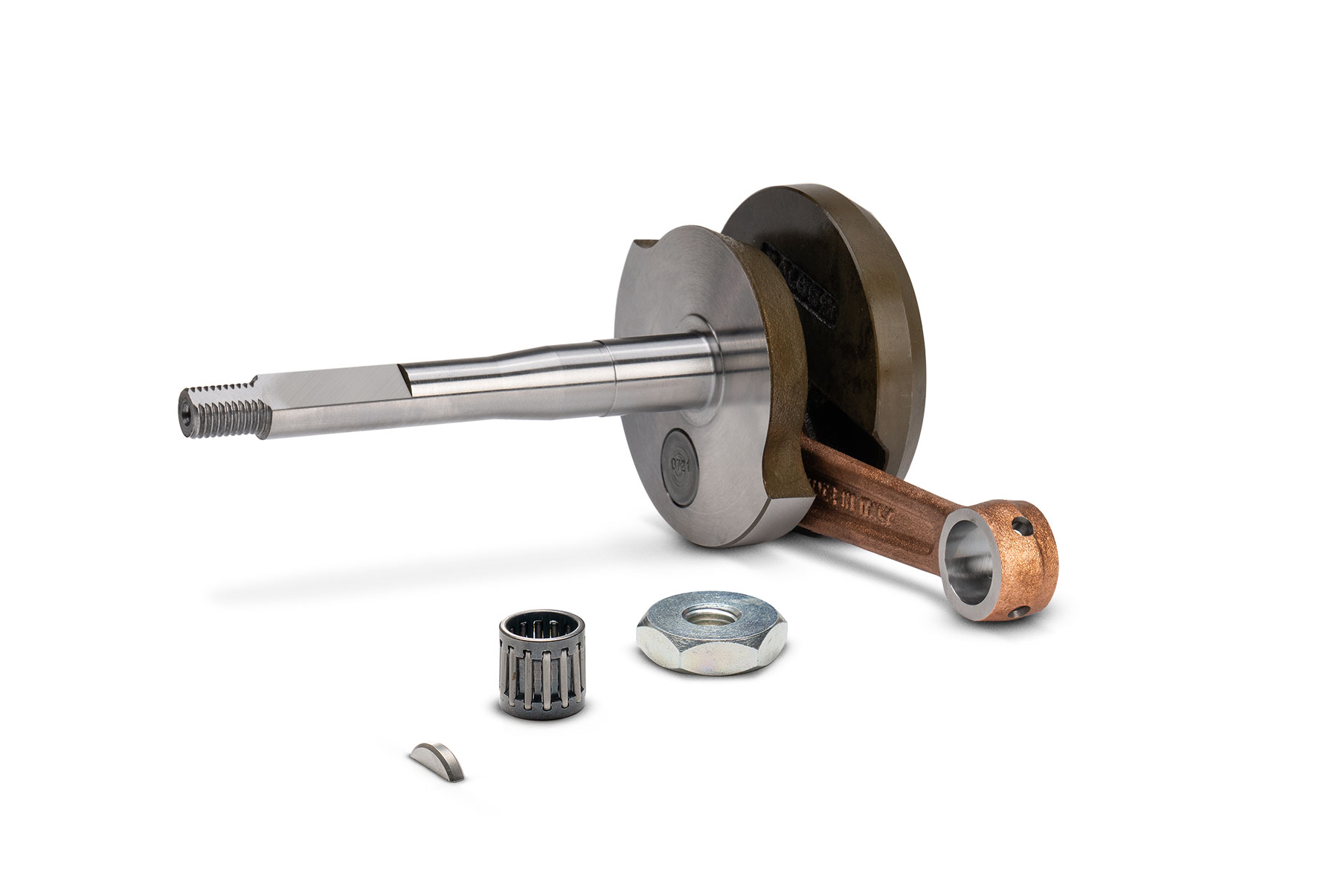 Malossi Albero motore RHQ spinotto D.12 e corsa 43 mm Piaggio Boss 50 2T