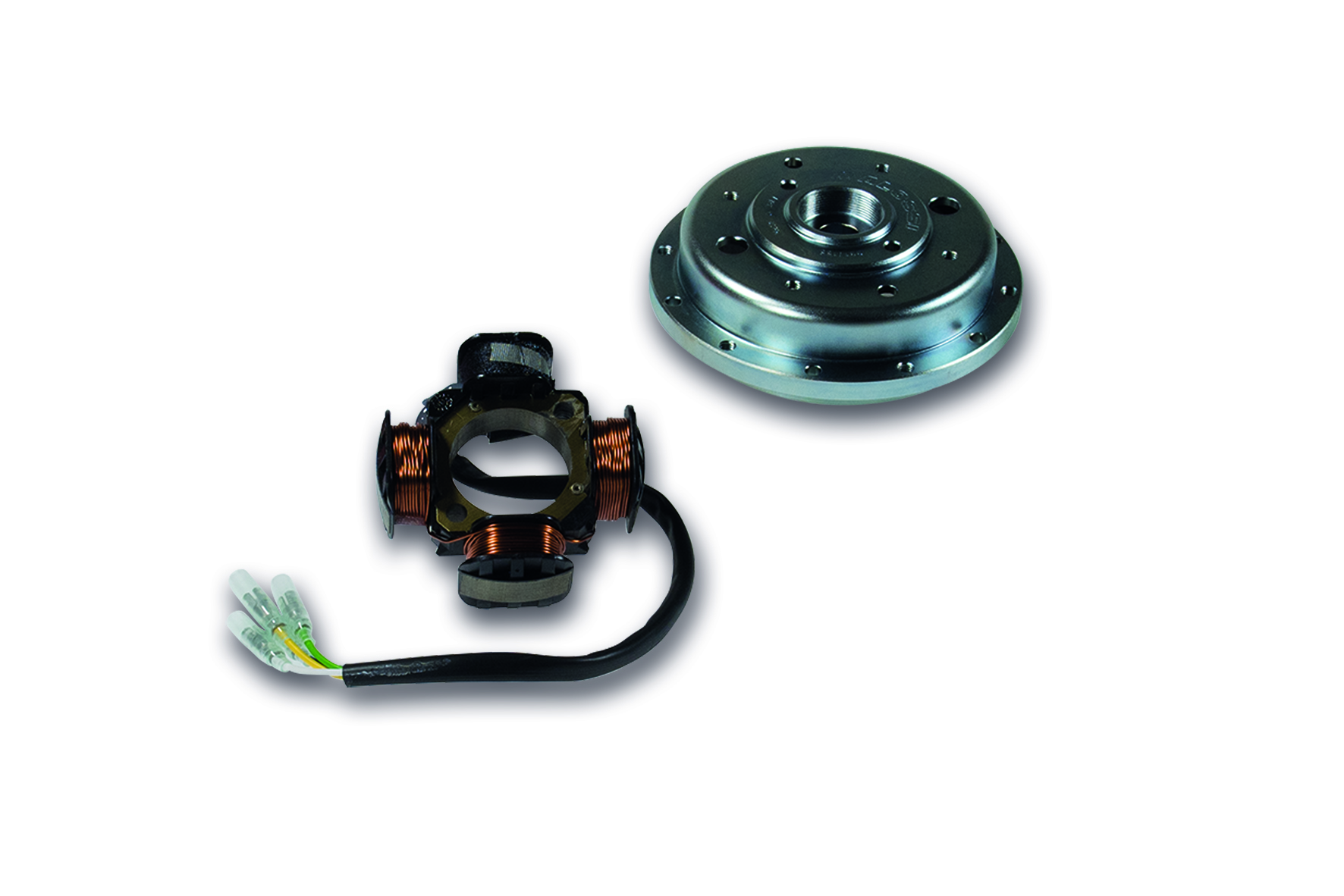 Malossi Flywheel D.125x42 and stator kit for VESPower electronic ignition