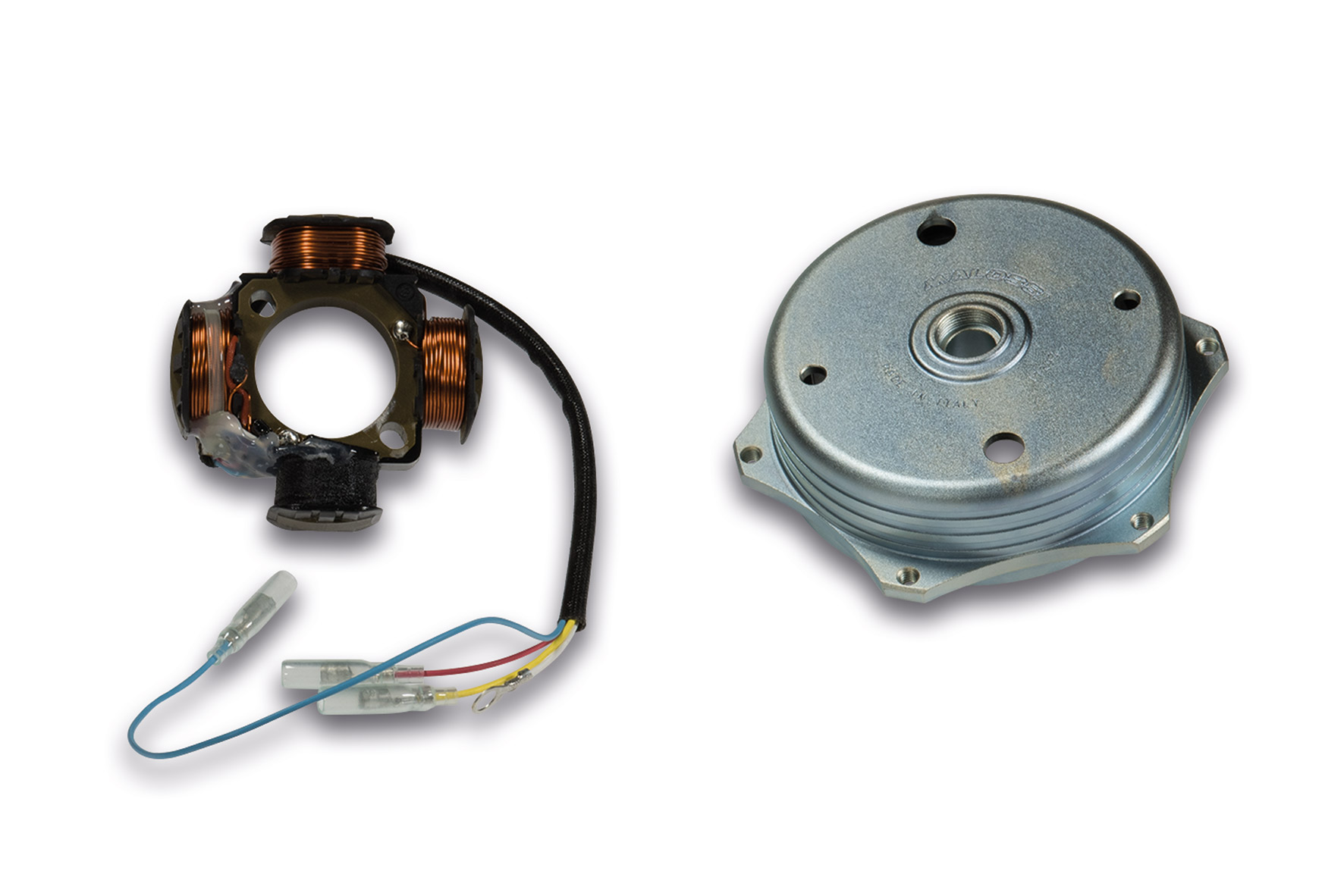 Malossi Flywheel and stator kit for POWER ignition for Piaggio motorcycles